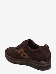Tamaris - Woms Lace-up - niedrige sneakers - mocca/leo - 2