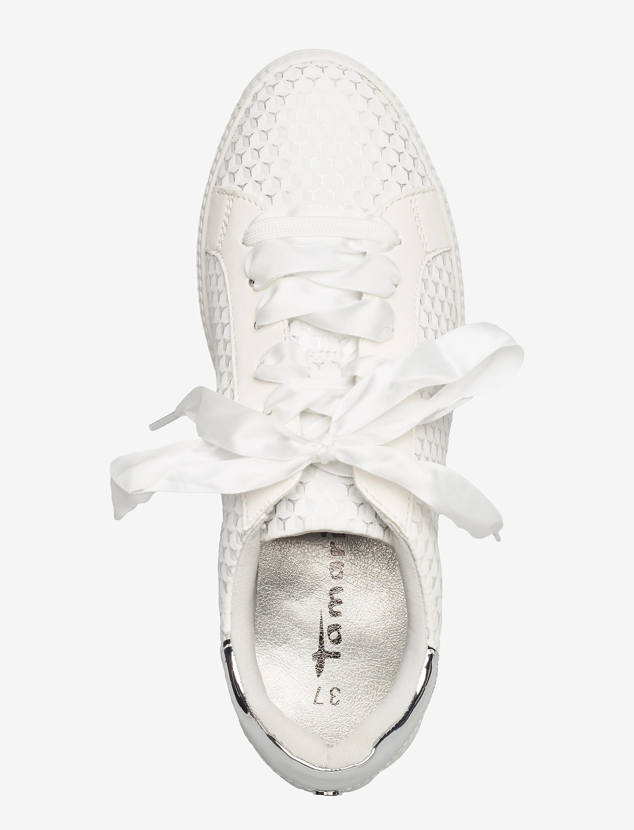Tamaris - Woms Lace-up - offwhite str. - 3