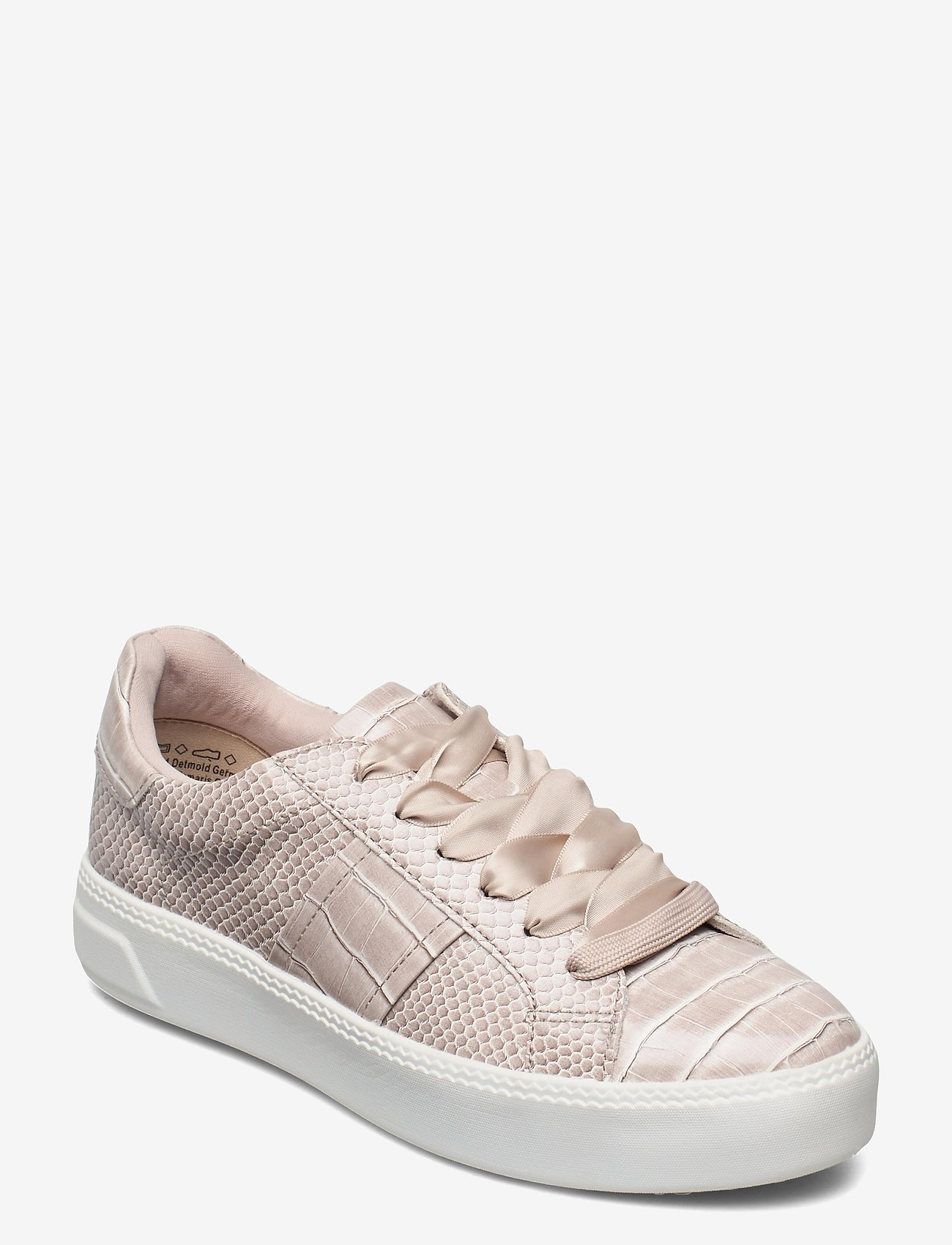 Woms Lace-up - TAUPE CROCO