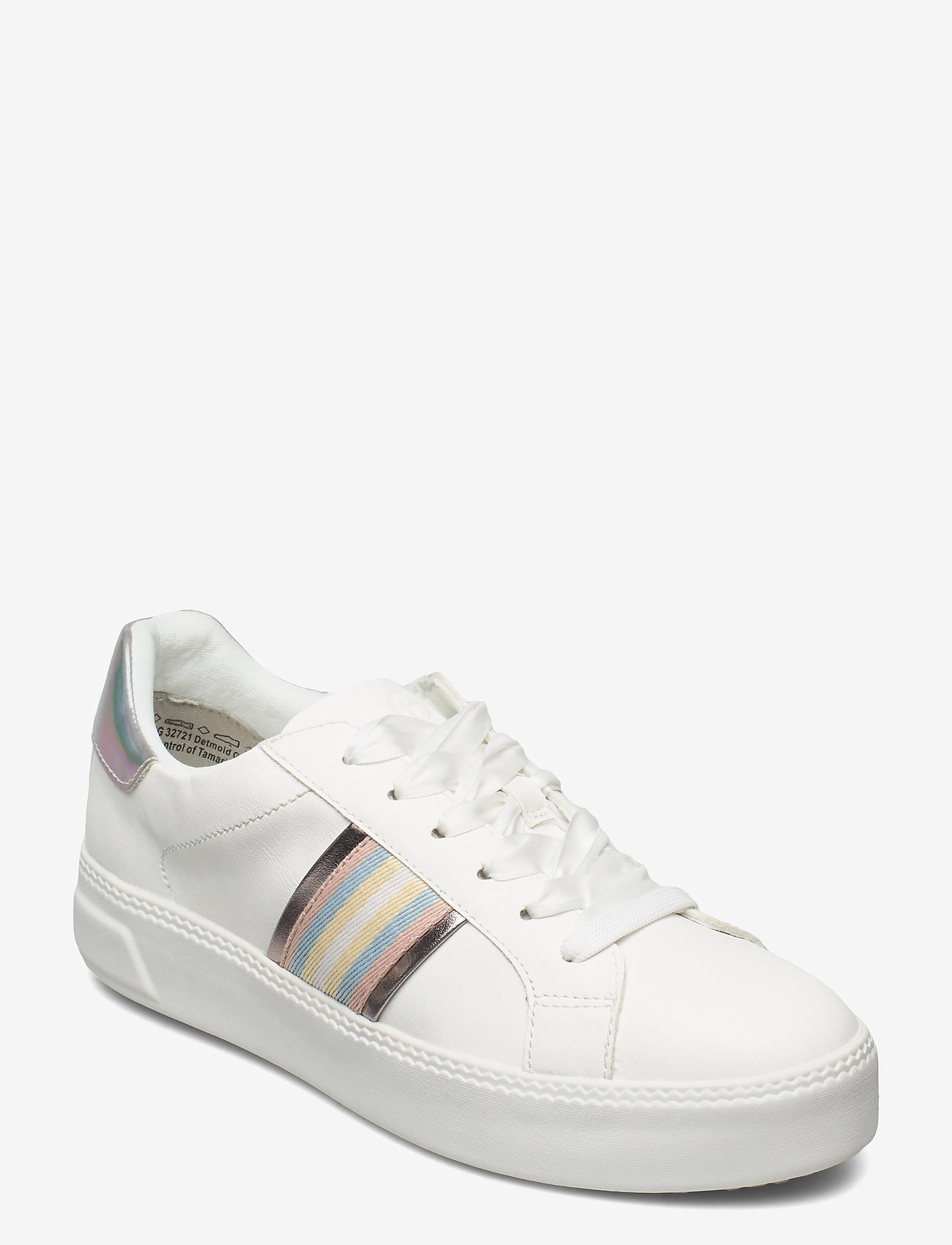 Woms Lace-up - WHITE COMB