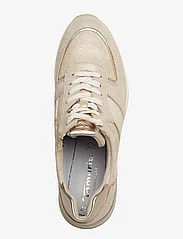 Tamaris - Women Lace-up - niedrige sneakers - champagne comb - 3