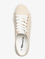 Tamaris - Women Lace-up - sportiska stila apavi ar pazeminātu potītes daļu - ivory - 3