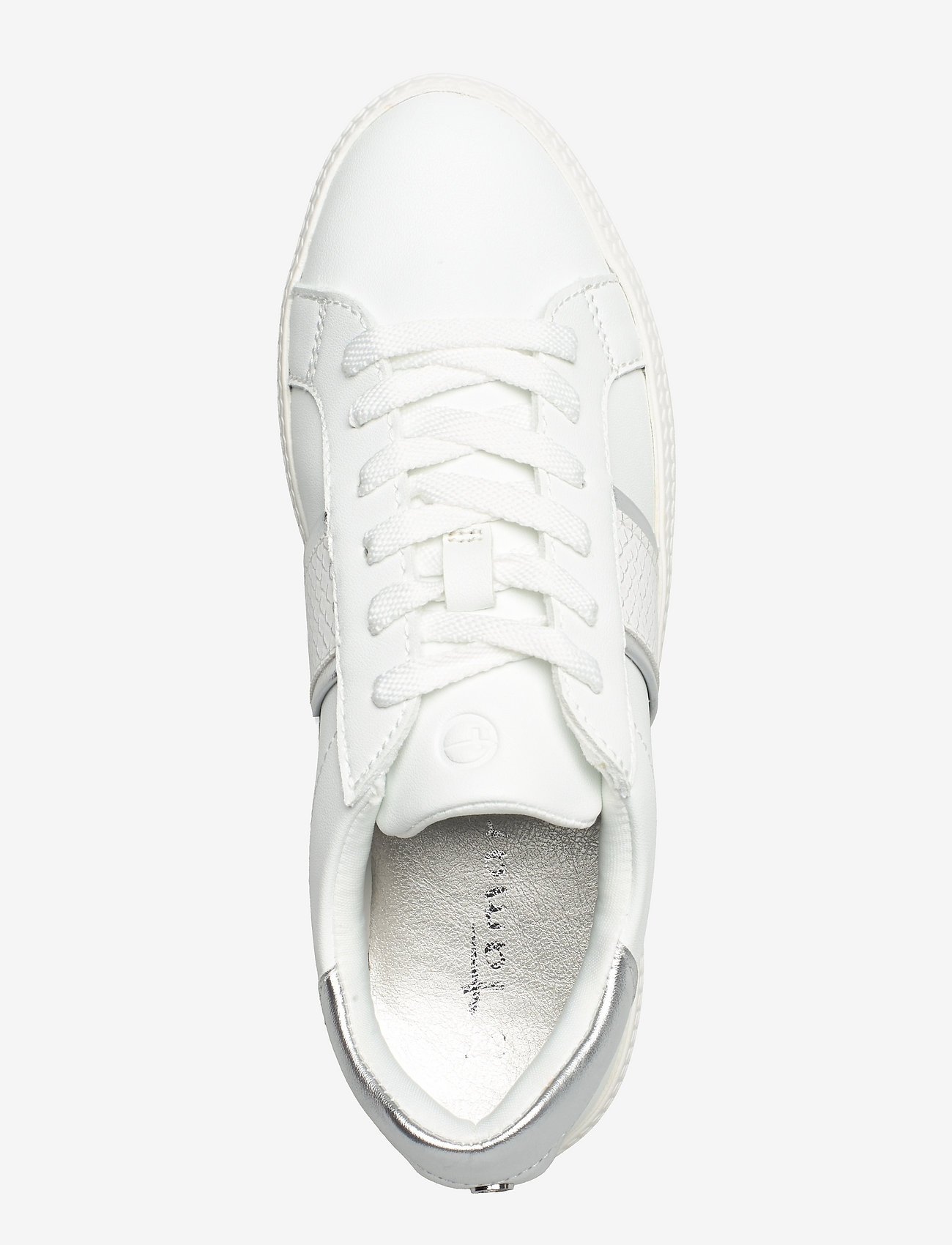 Tamaris - Woms Lace-up - white/silver - 3