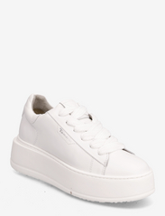 Women Lace-up - WHITE LEATHER