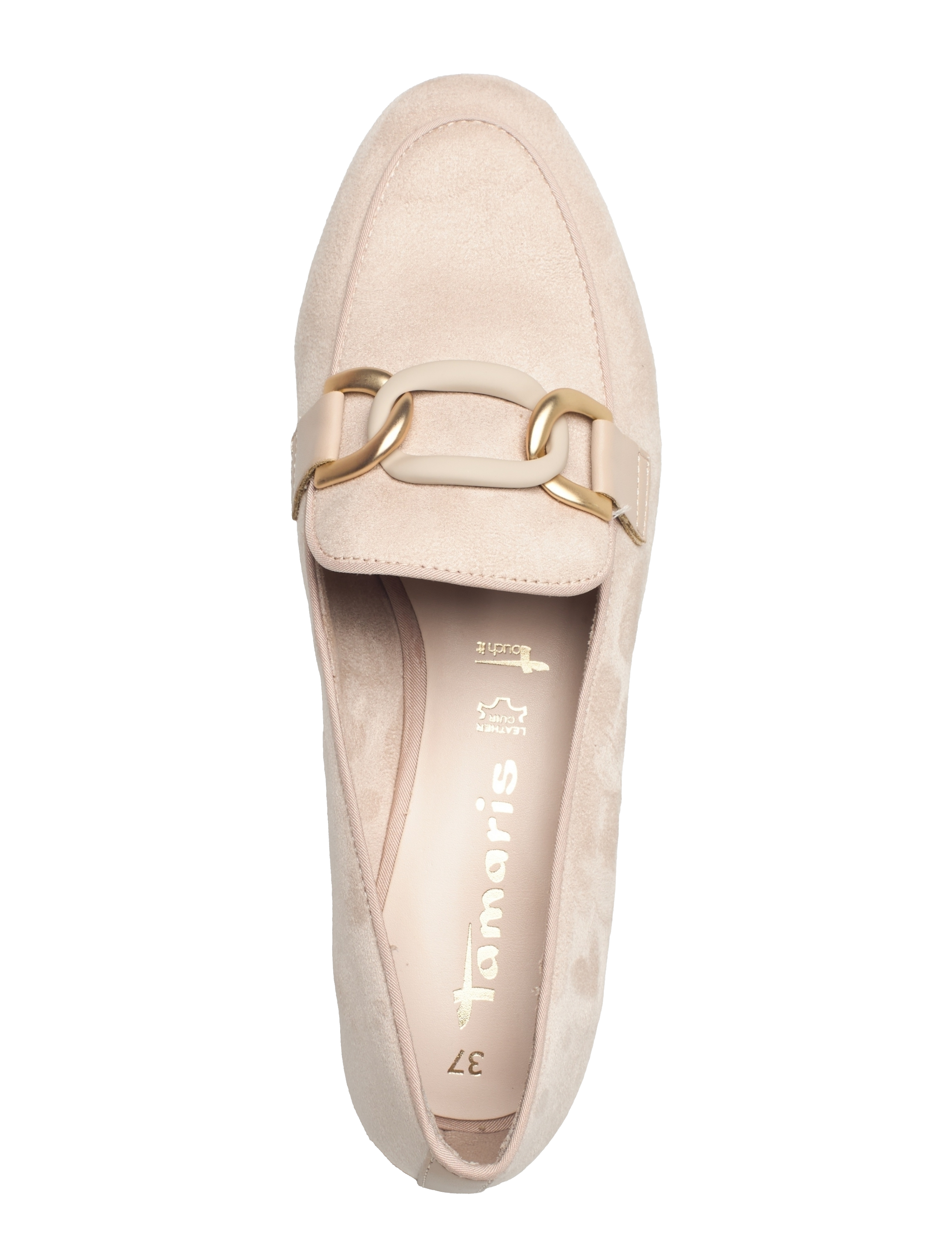 Tamaris - Women Slip-on - taupe suede - 3