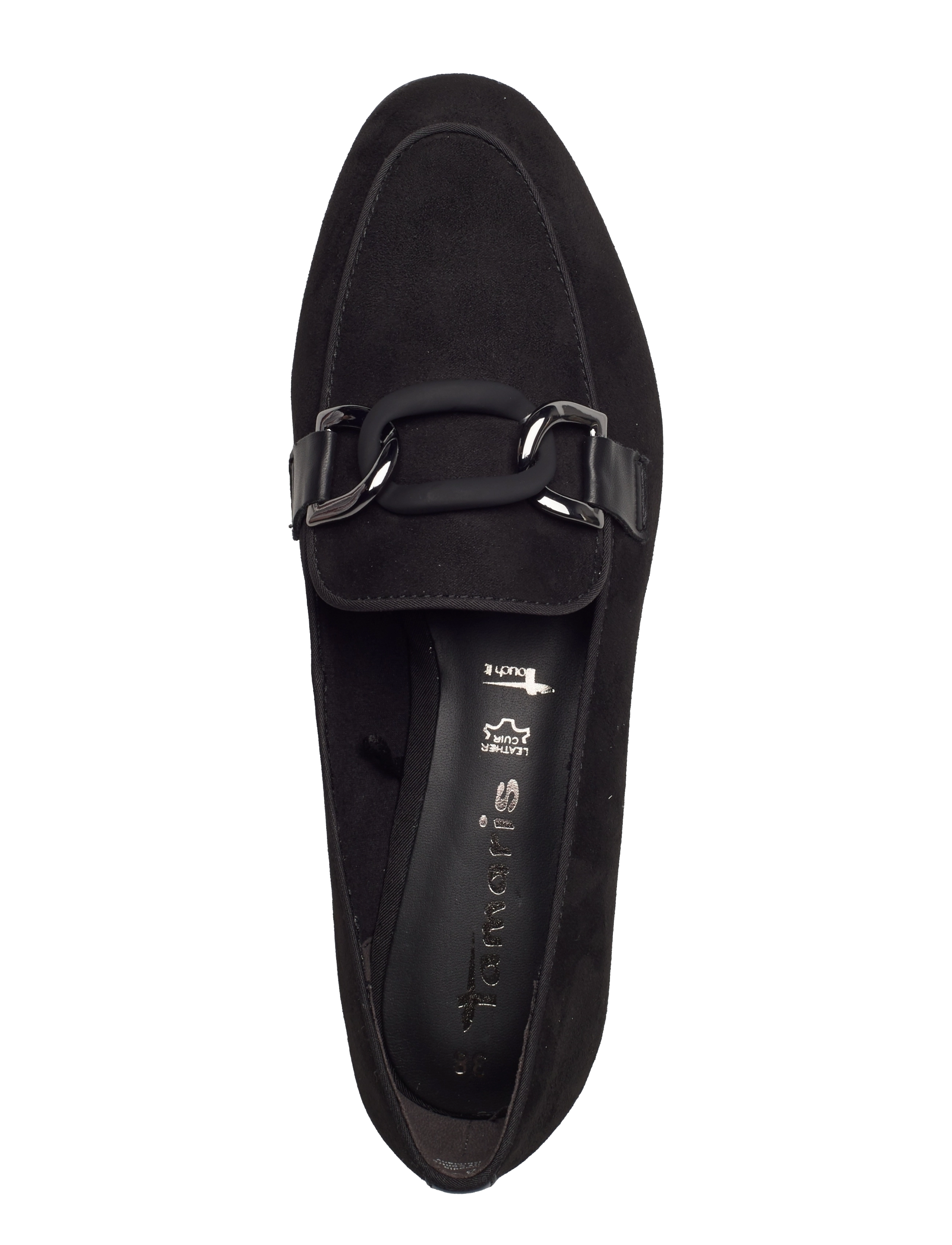 Tamaris - Woms Slip-on - black suede - 3
