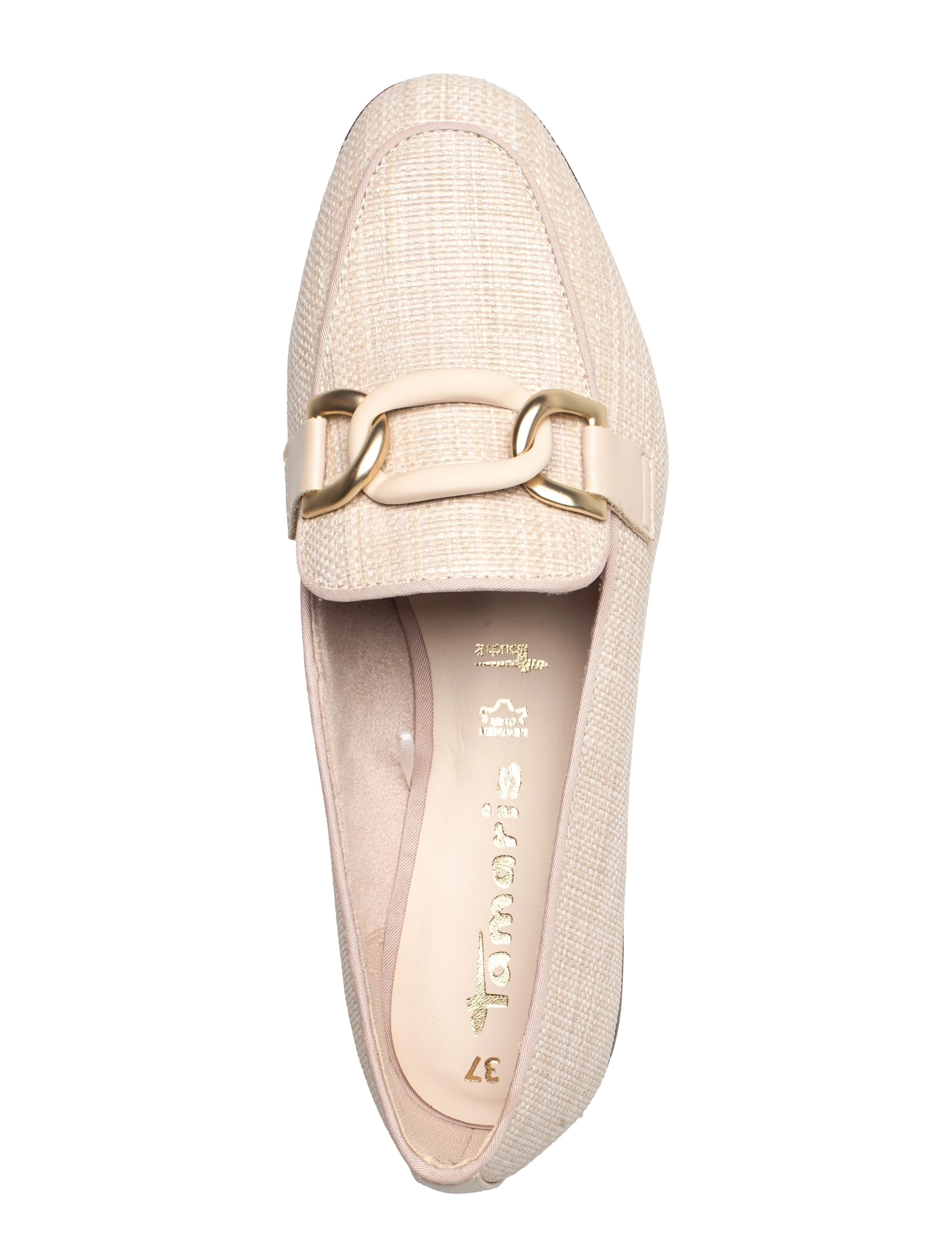 Tamaris - Woms Slip-on - ivory woven - 3