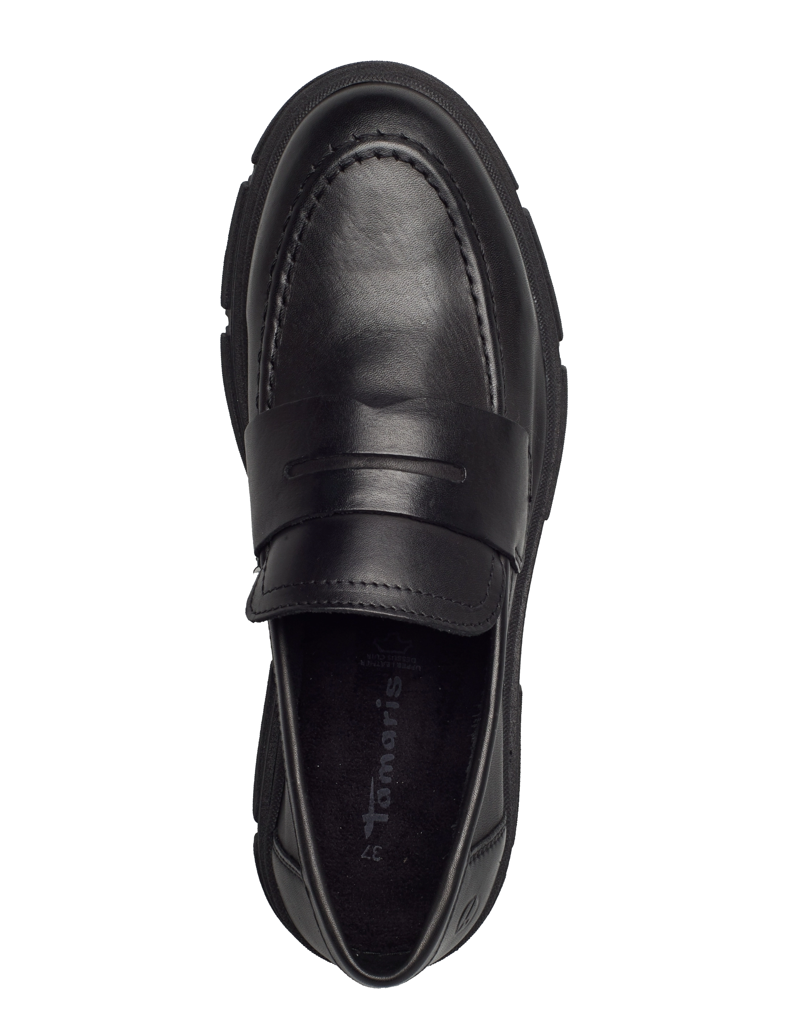 Tamaris - Woms Slip-on - black leather - 3
