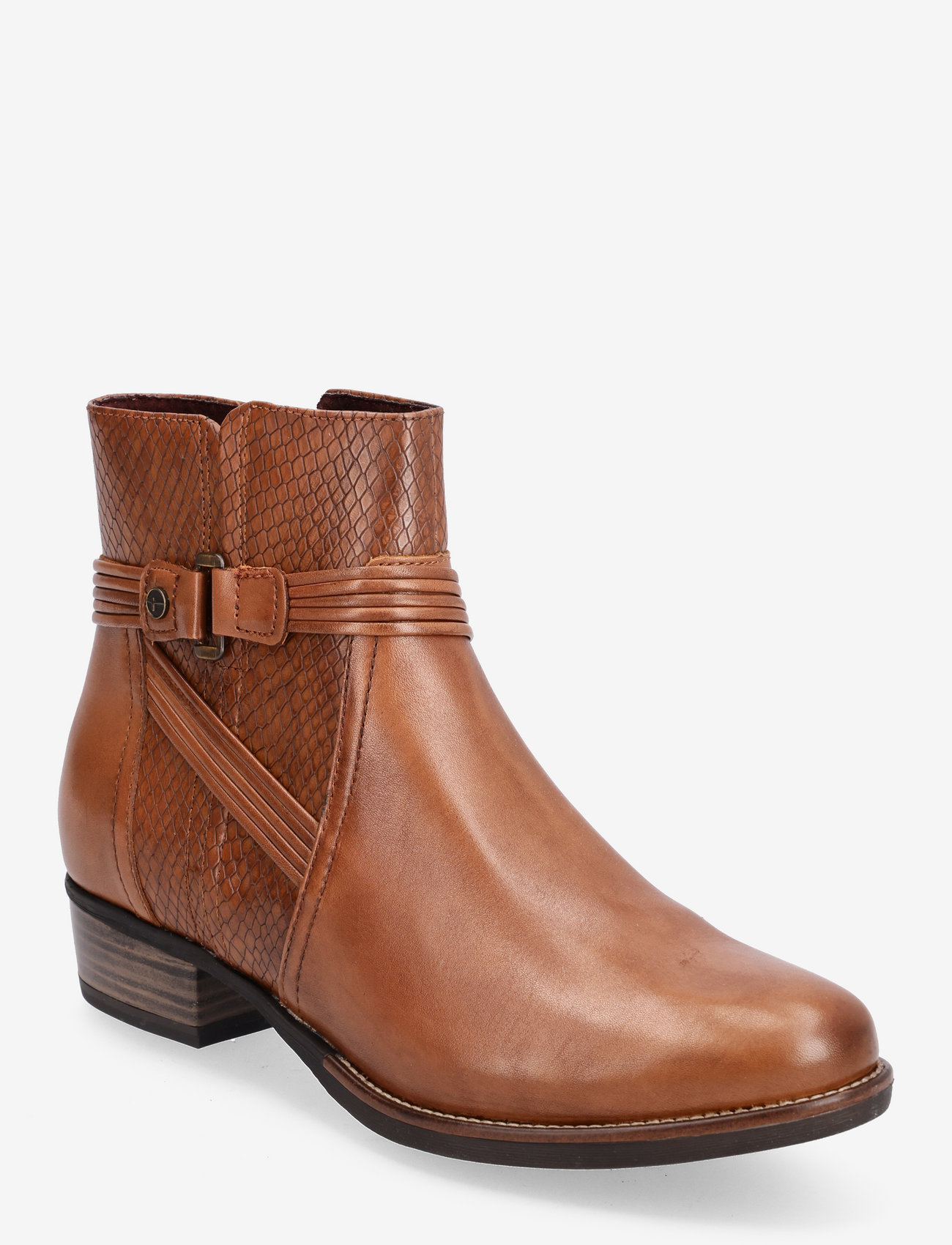 Tamaris - Woms Boots - flat ankle boots - cognac - 0
