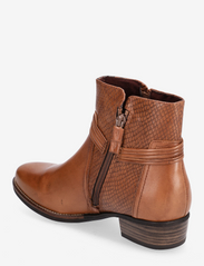 Tamaris - Woms Boots - flate ankelstøvletter - cognac - 2