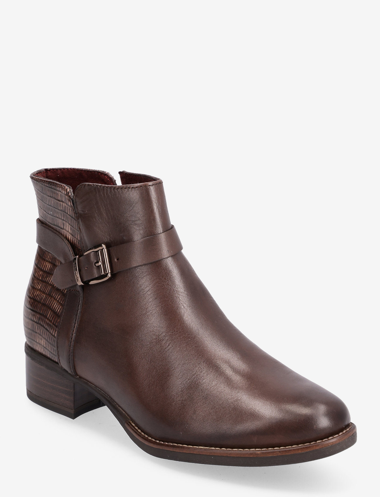 Tamaris - Woms Boots - mahogany/str. - 0