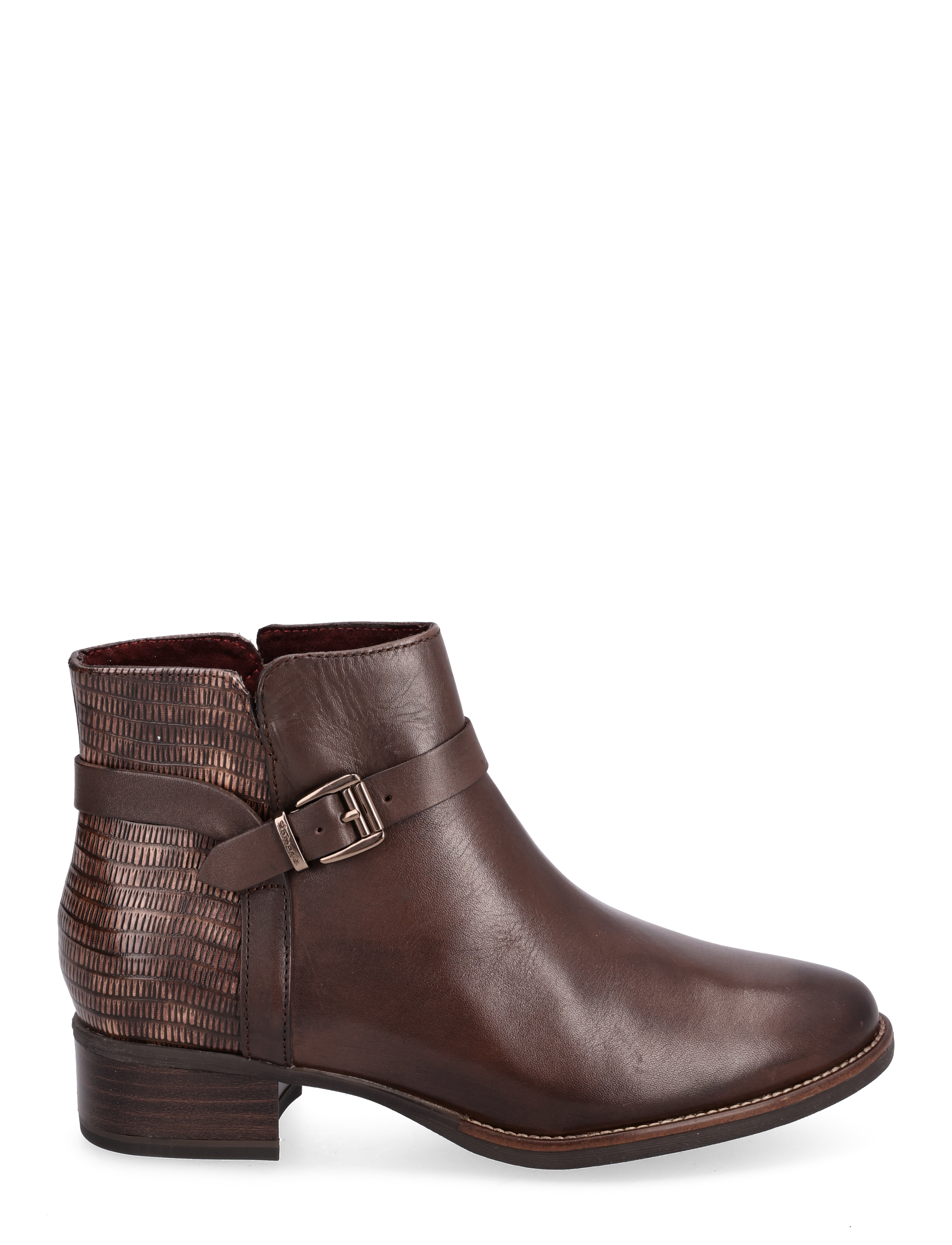 Tamaris - Woms Boots - mahogany/str. - 1