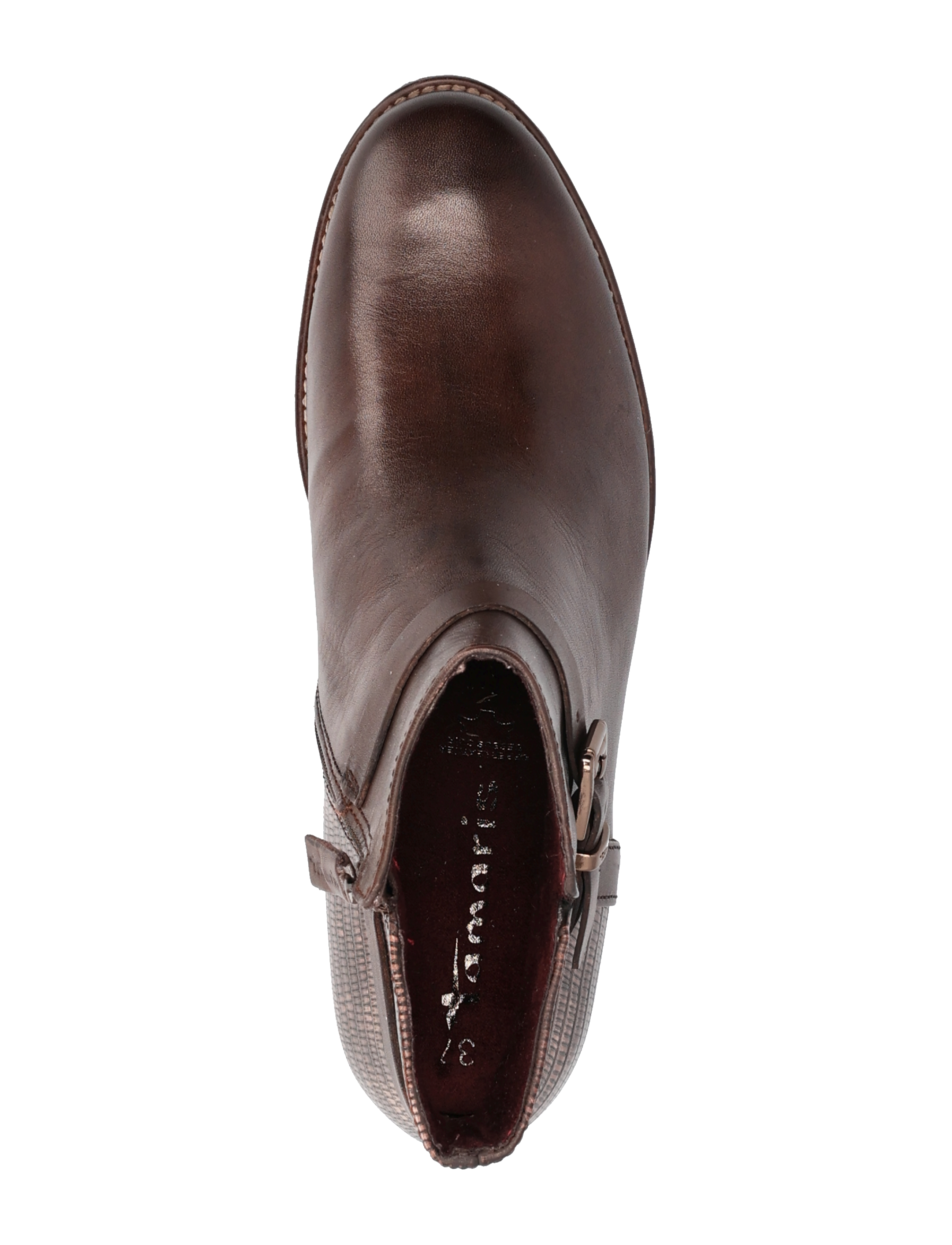 Tamaris - Woms Boots - mahogany/str. - 3