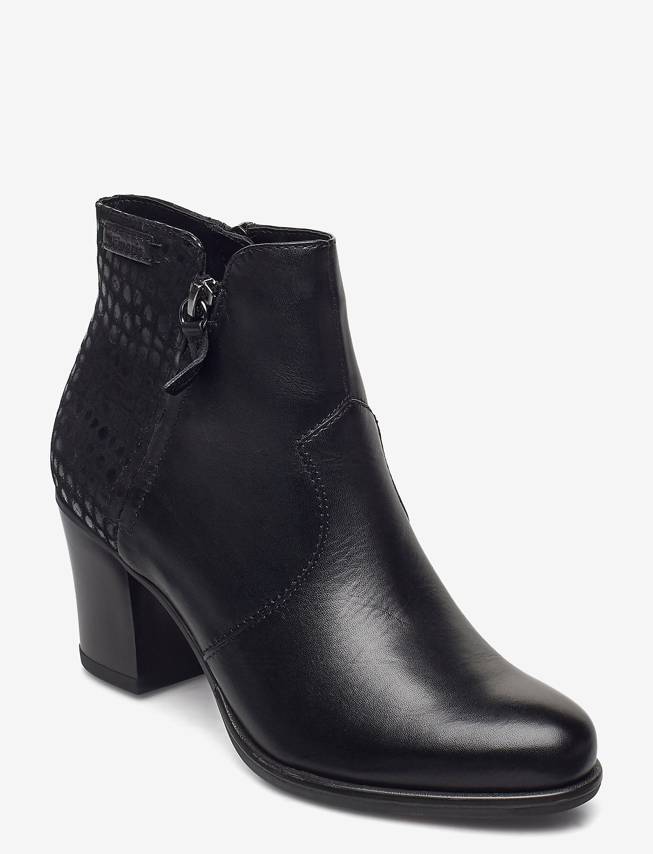 Tamaris - Woms Boots - blk/croco met. - 0