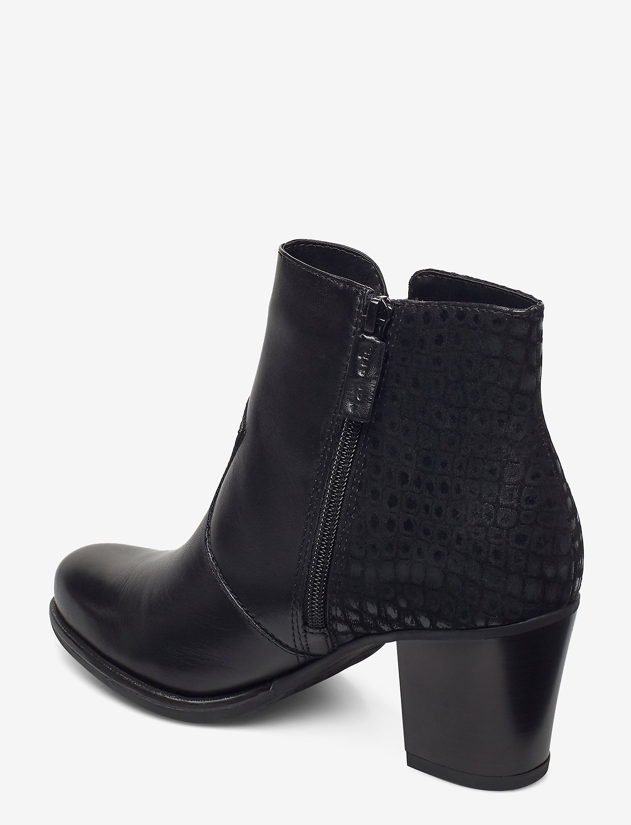 Tamaris - Woms Boots - blk/croco met. - 2