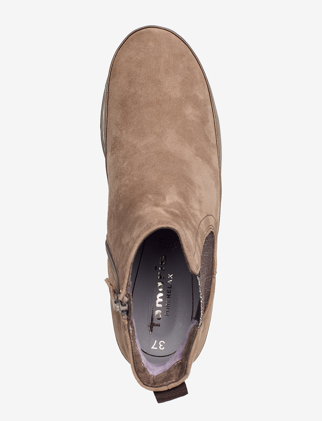 Tamaris - Woms Boots - taupe suede - 3