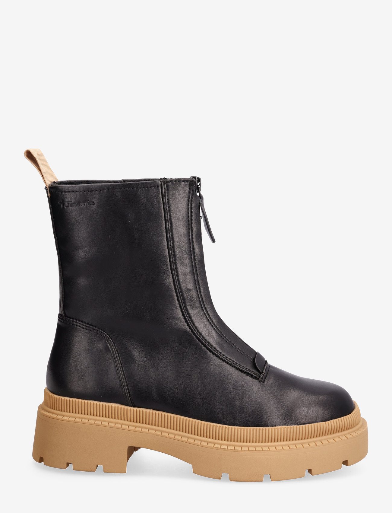Tamaris - Woms Boots - black/camel - 1