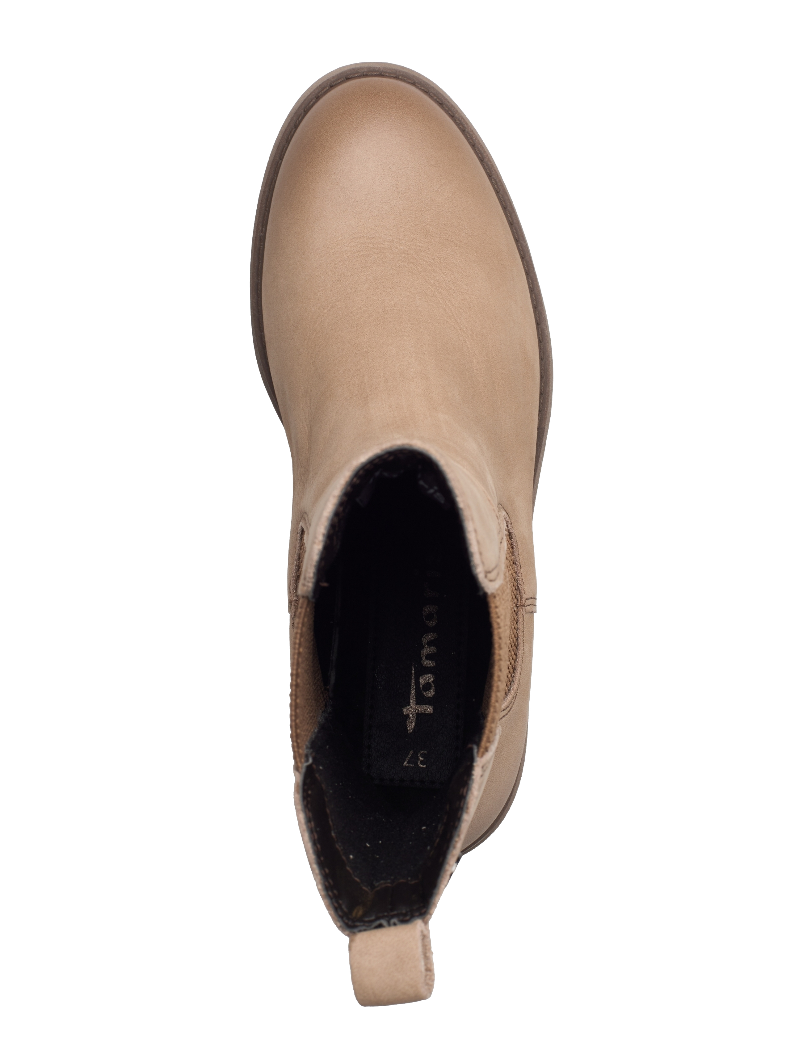 Tamaris - Women Boots - taupe nubuc - 3