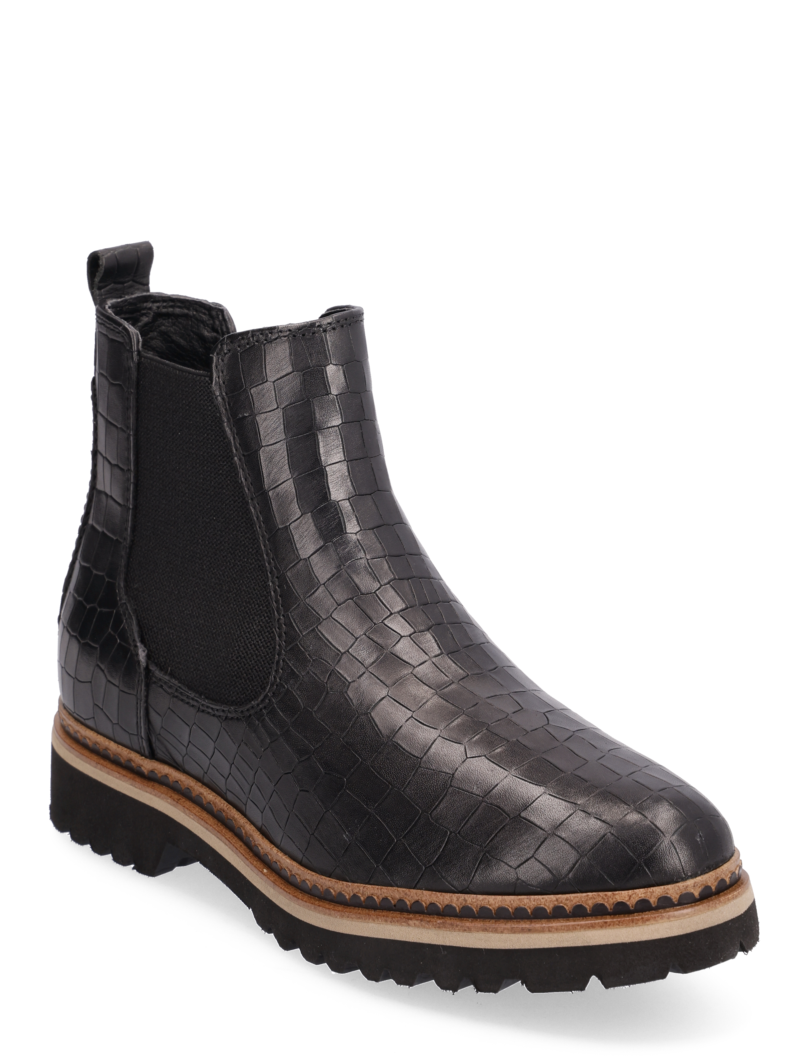 Woms Boots - BLACK CROCO