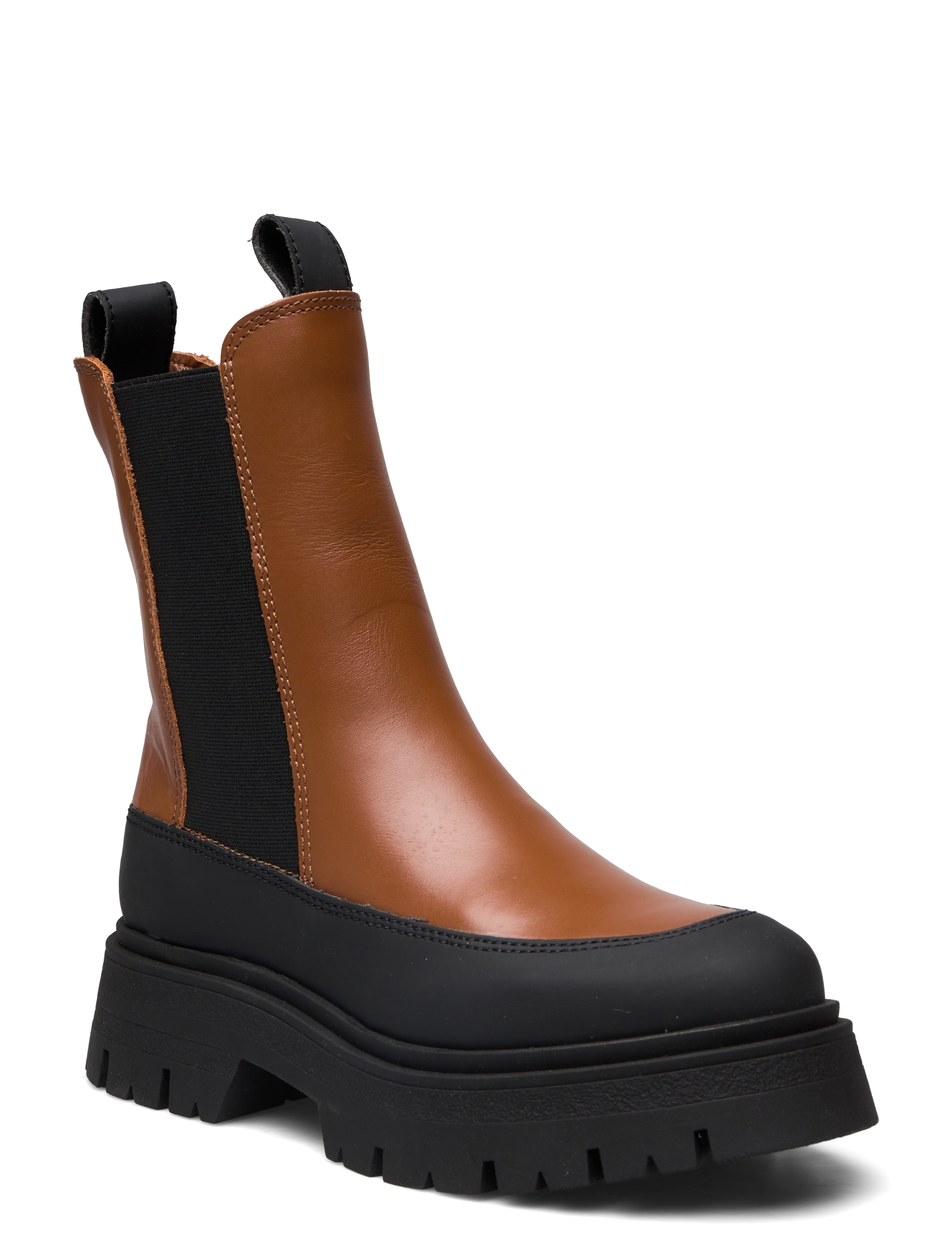 Woms Boots - COGNAC/BLACK