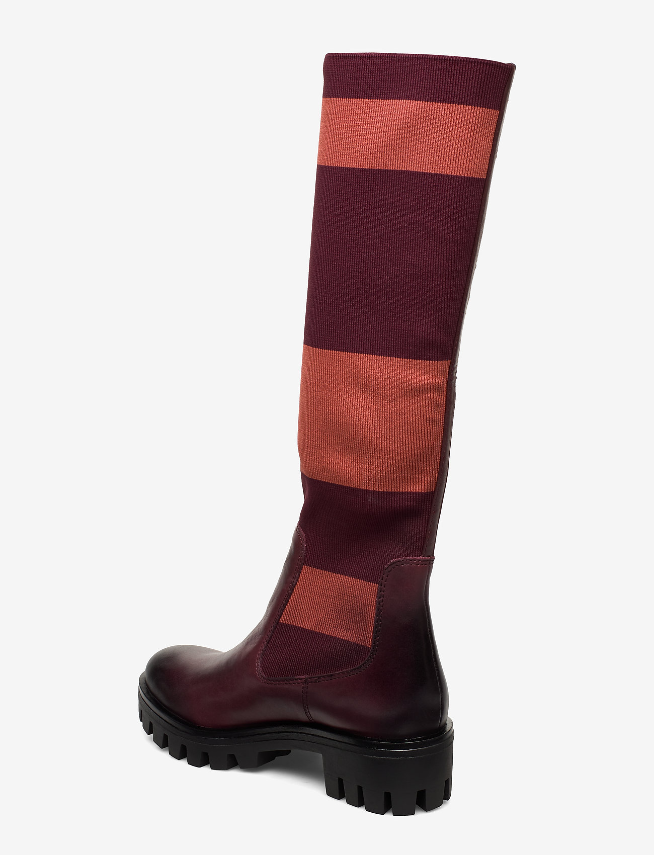 Tamaris - Woms Boots - merlot stripe - 1