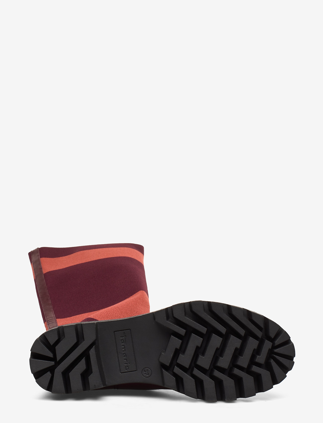 Tamaris - Woms Boots - merlot stripe - 4