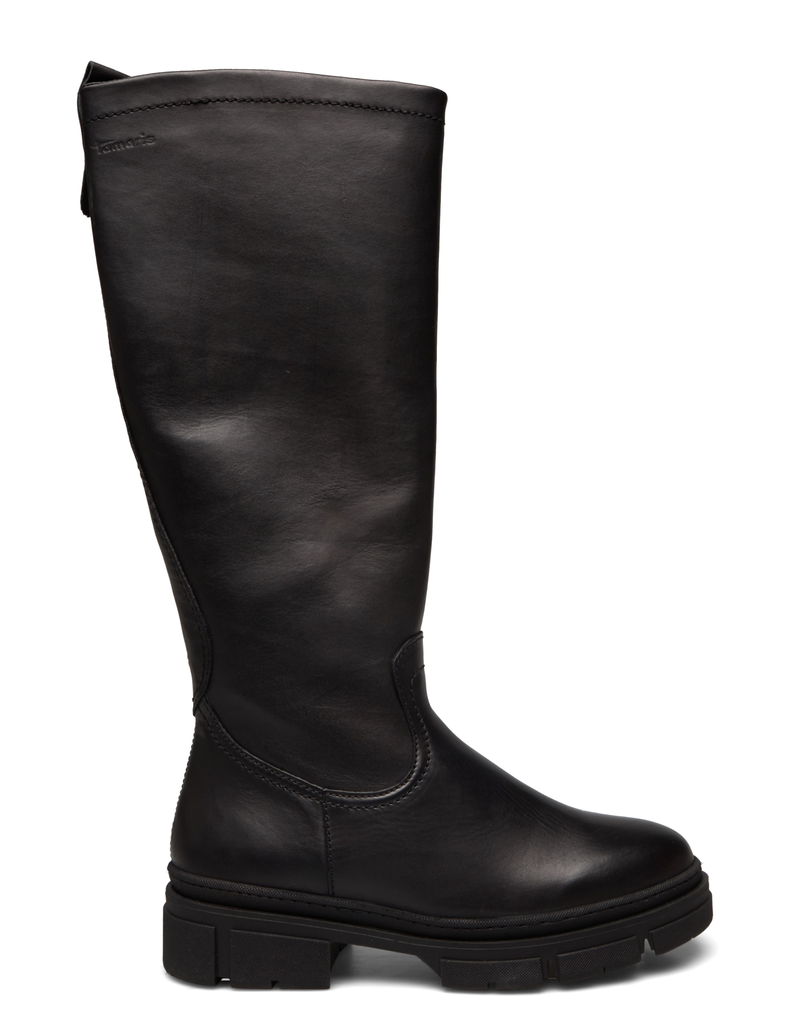 Tamaris - Woms Boots - black leather - 1