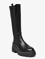 Tamaris - Women Boots - pika säärega saapad - black leather - 0