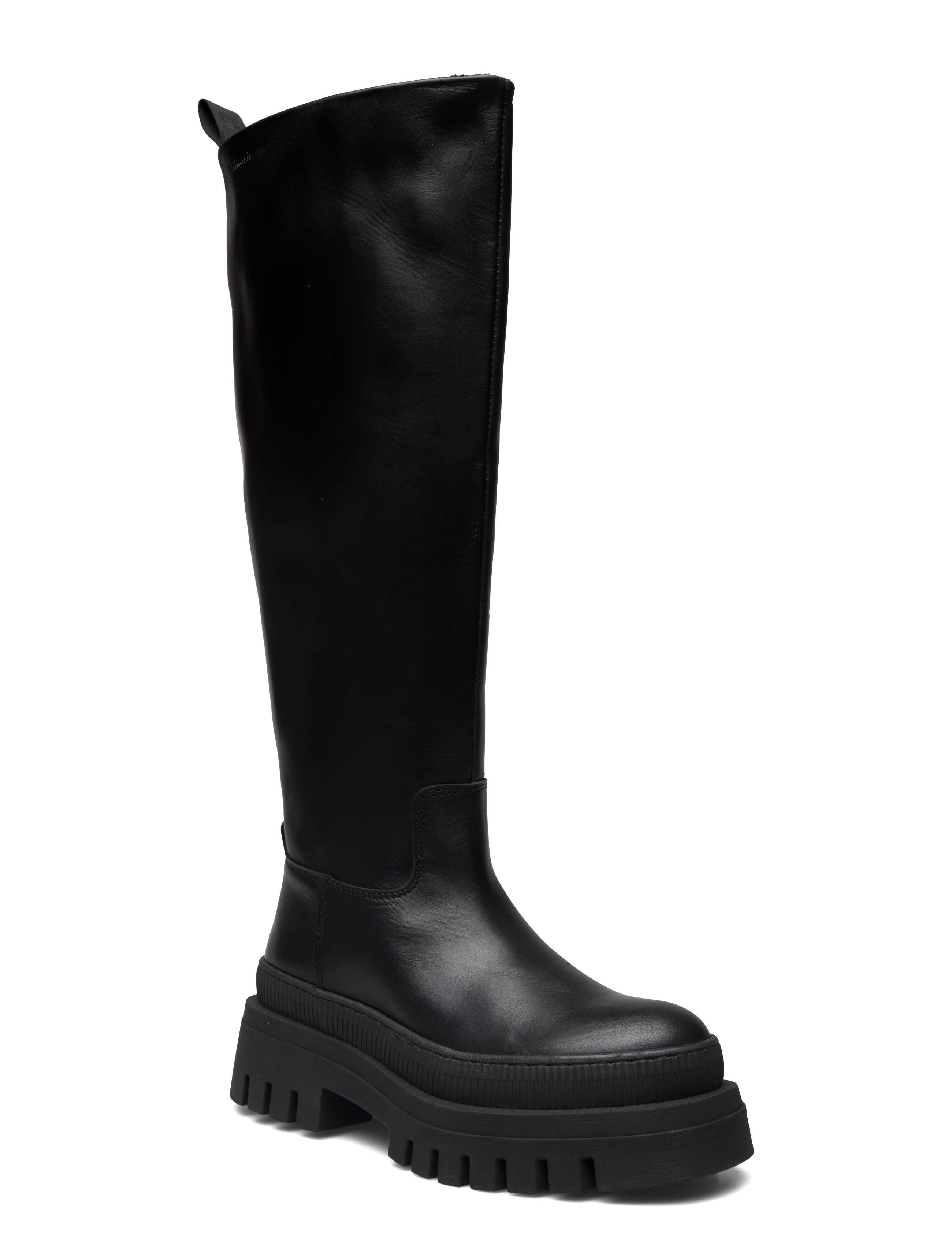 Woms Boots - BLACK LEATHER