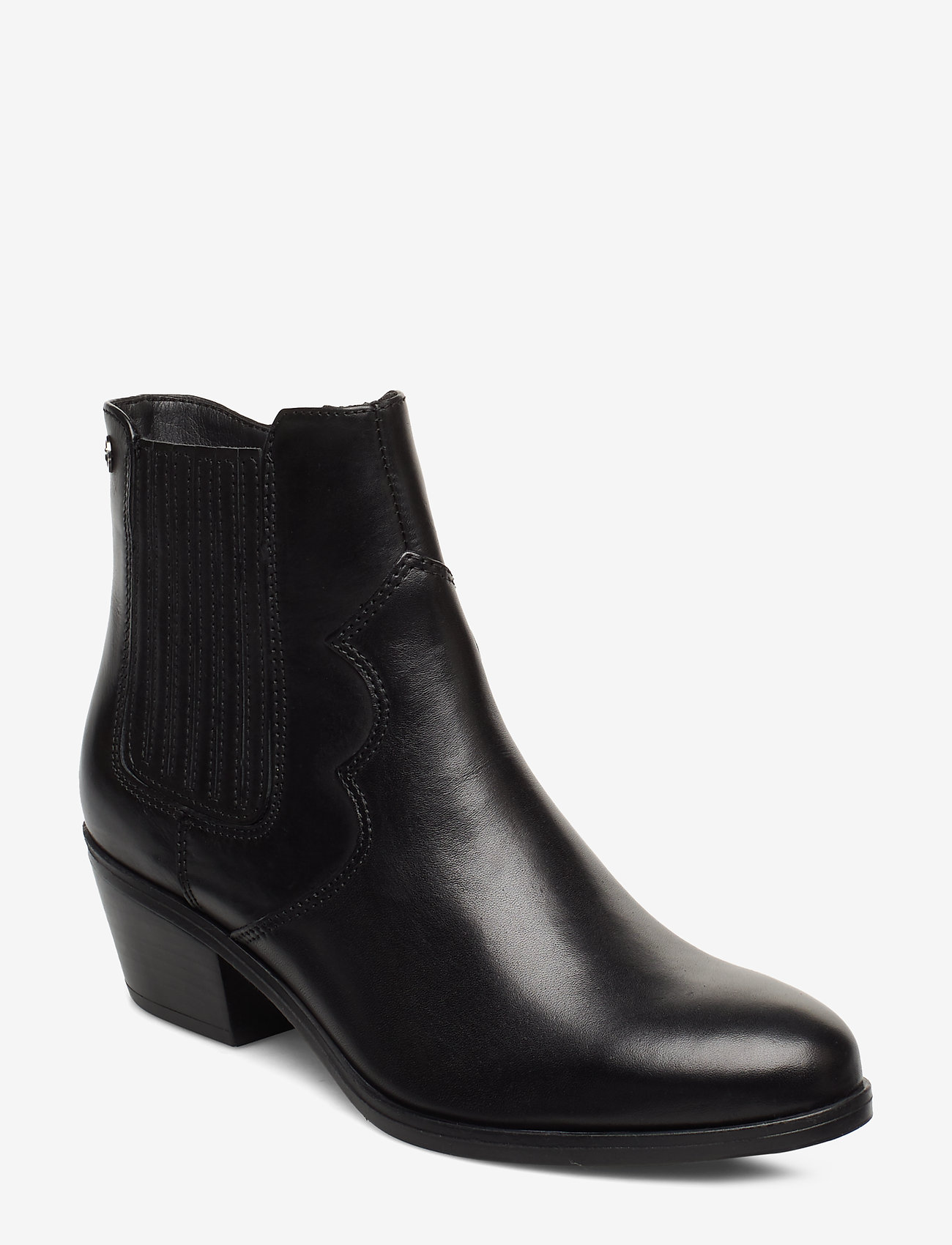 BLACK LEATHER