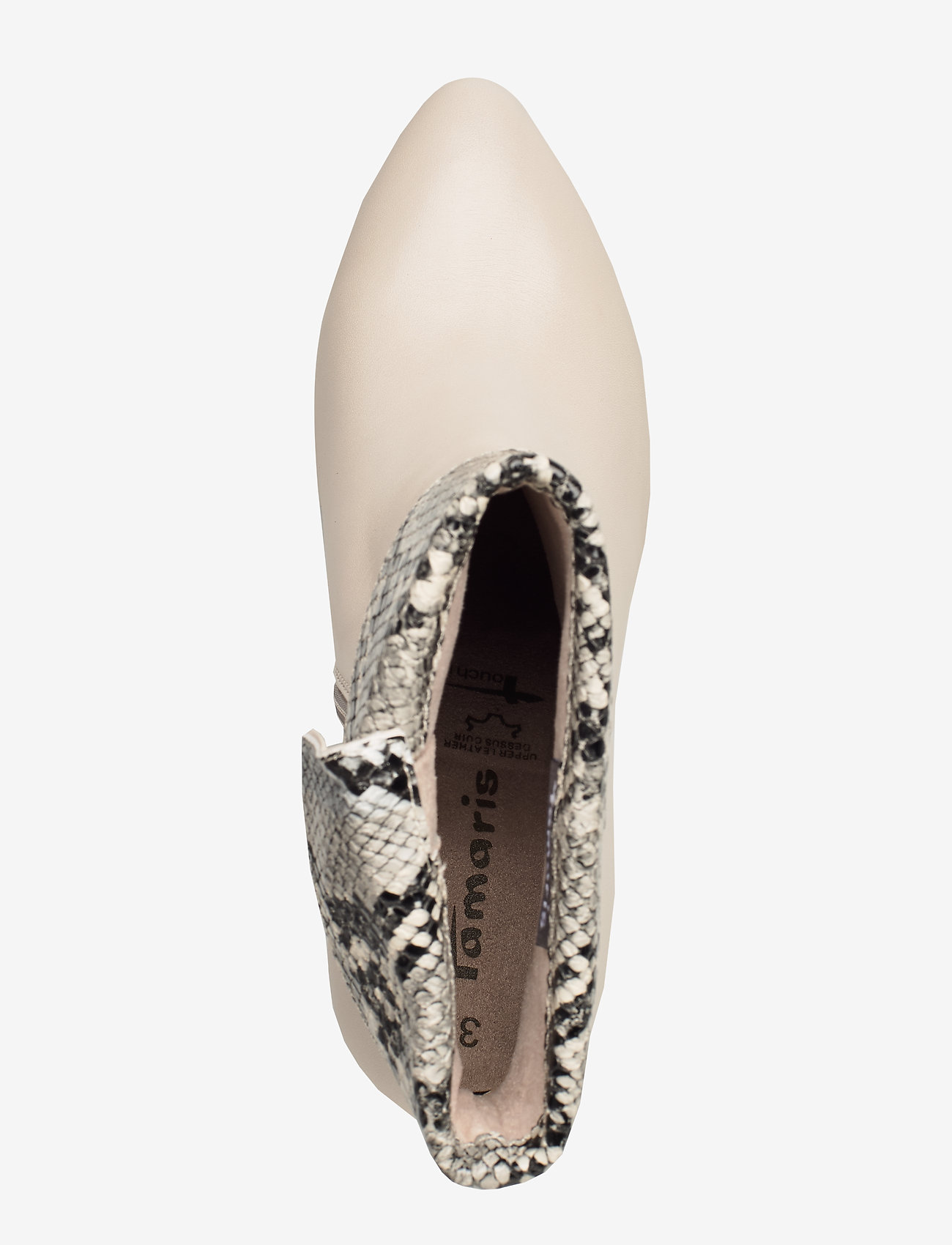 Tamaris - Woms Boots - cream leather - 3