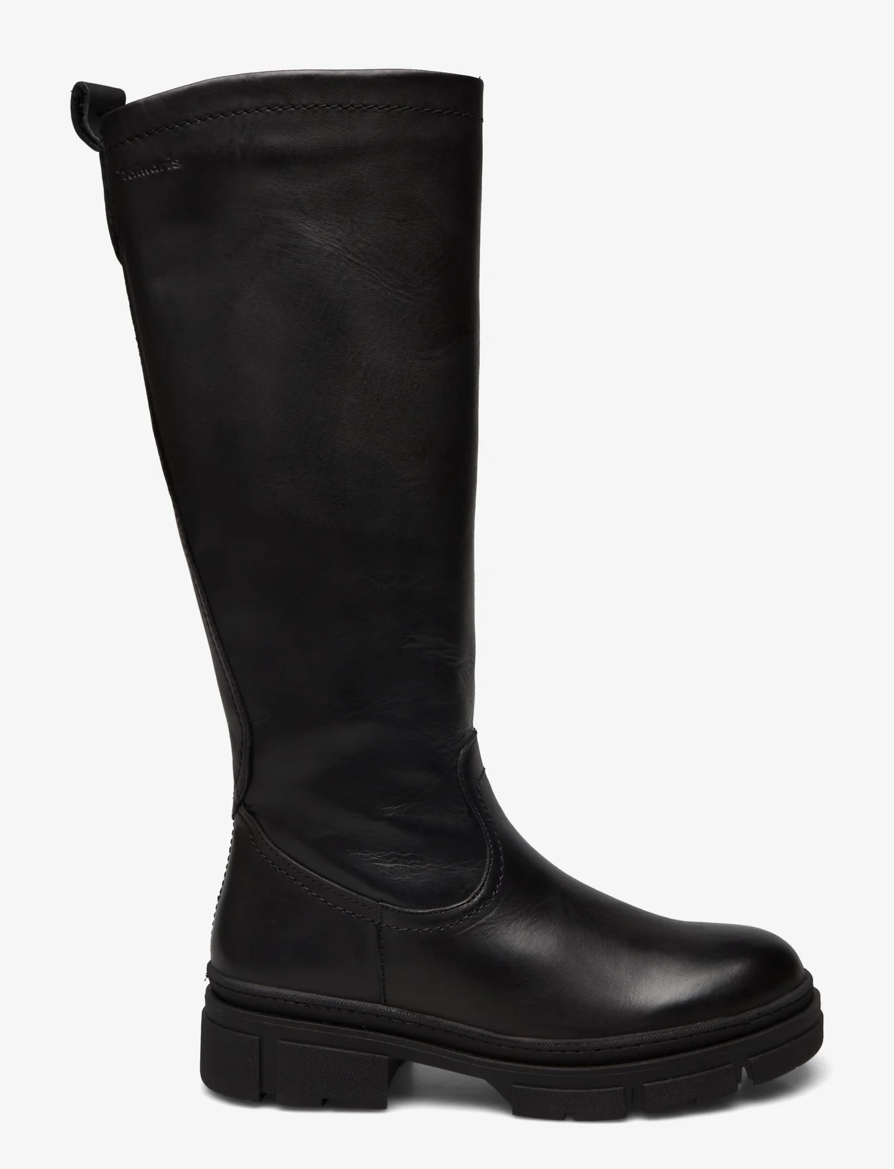 Tamaris - Women Boots - lange laarzen - black leather - 1