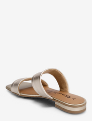 Tamaris - Women Slides - flache sandalen - light gold - 2