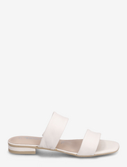 Tamaris - Women Slides - lygiapadės basutės - white leather - 1