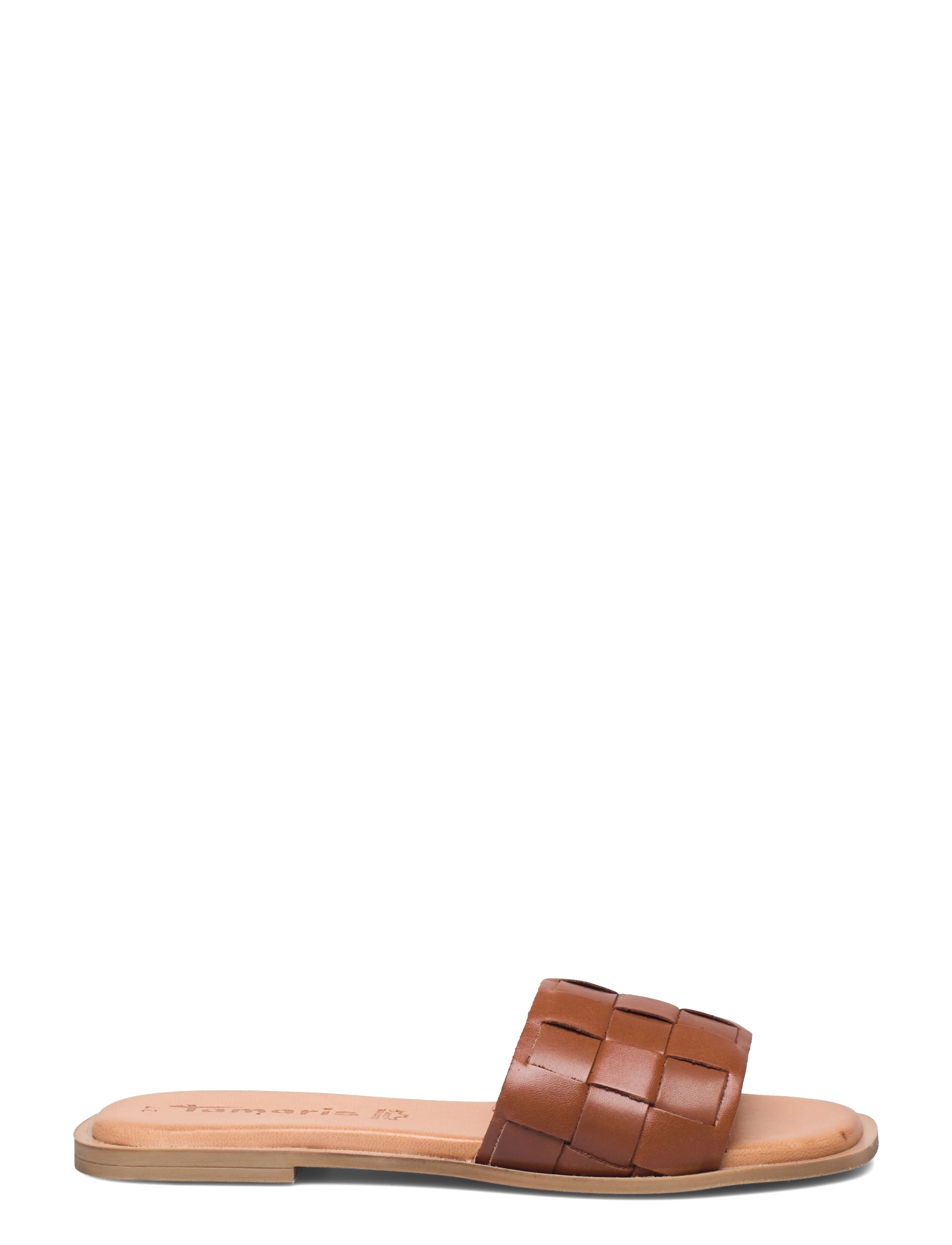 Tamaris - Woms Slides - cognac leather - 1