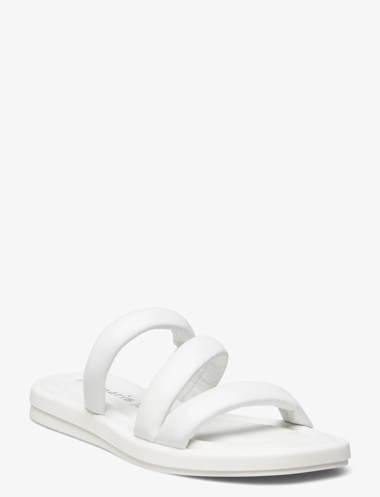 Tamaris - Women Slides - flache sandalen - white - 0