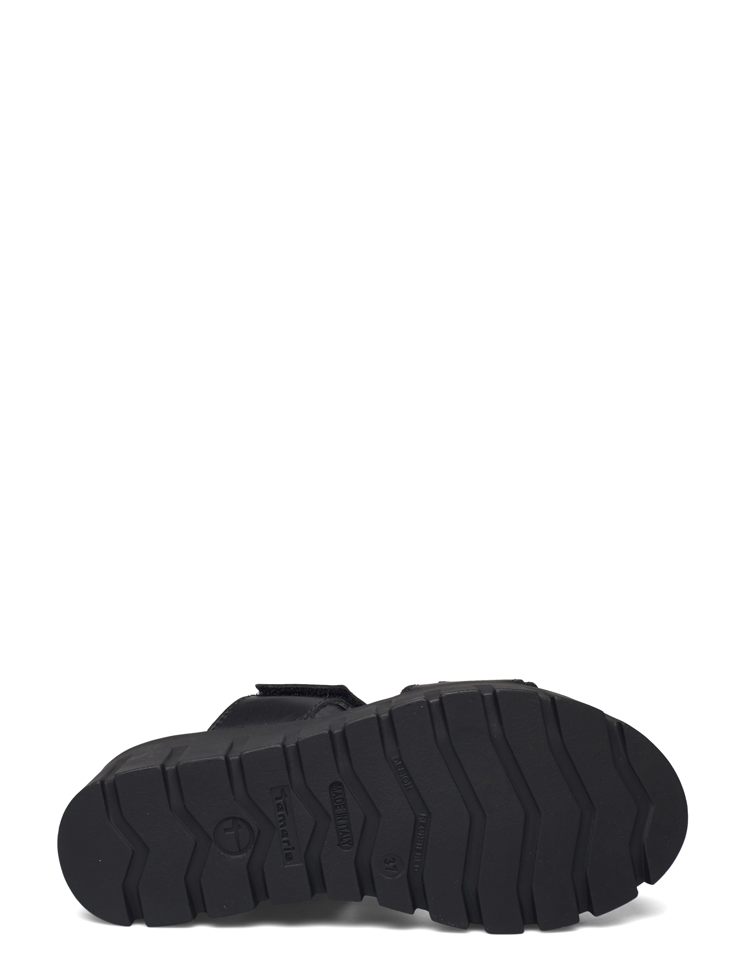 Tamaris - Woms Slides - black leather - 4