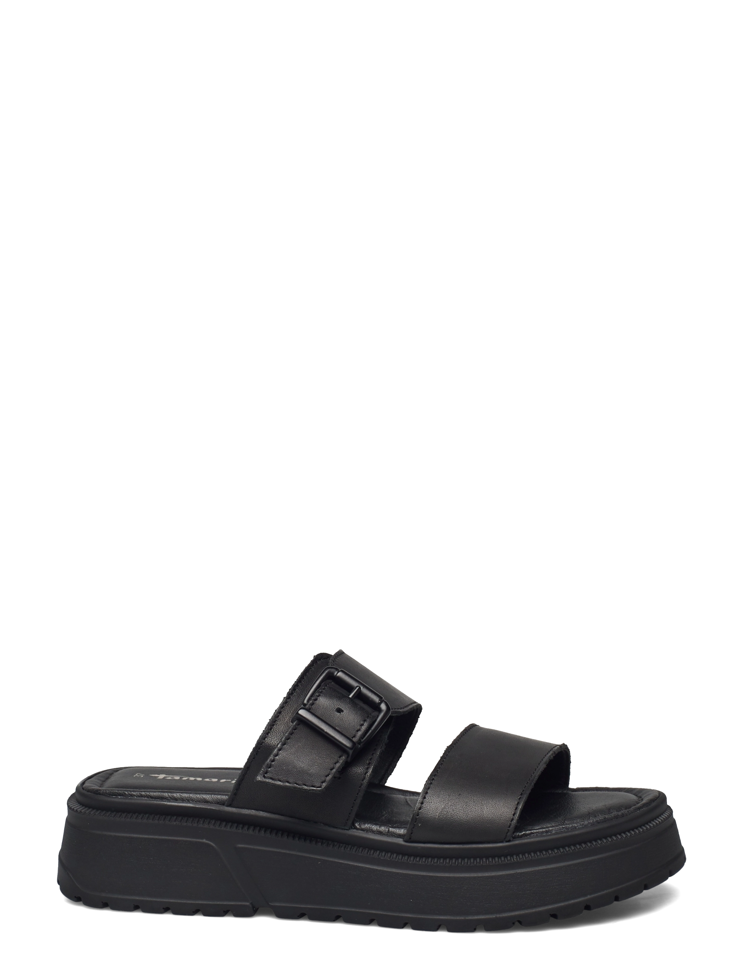 Tamaris - Woms Slides - black uni - 1