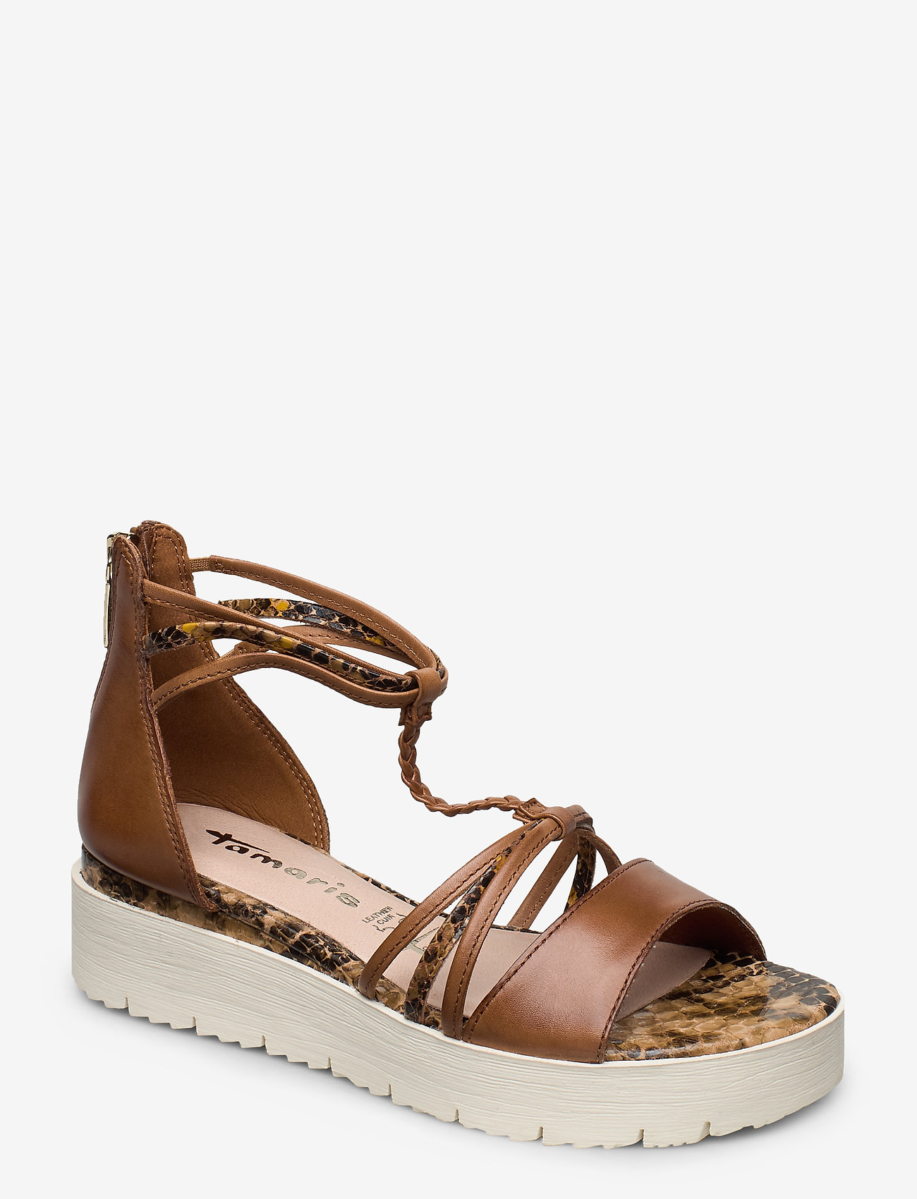 Tamaris - Woms Sandals - cognac/snake - 0