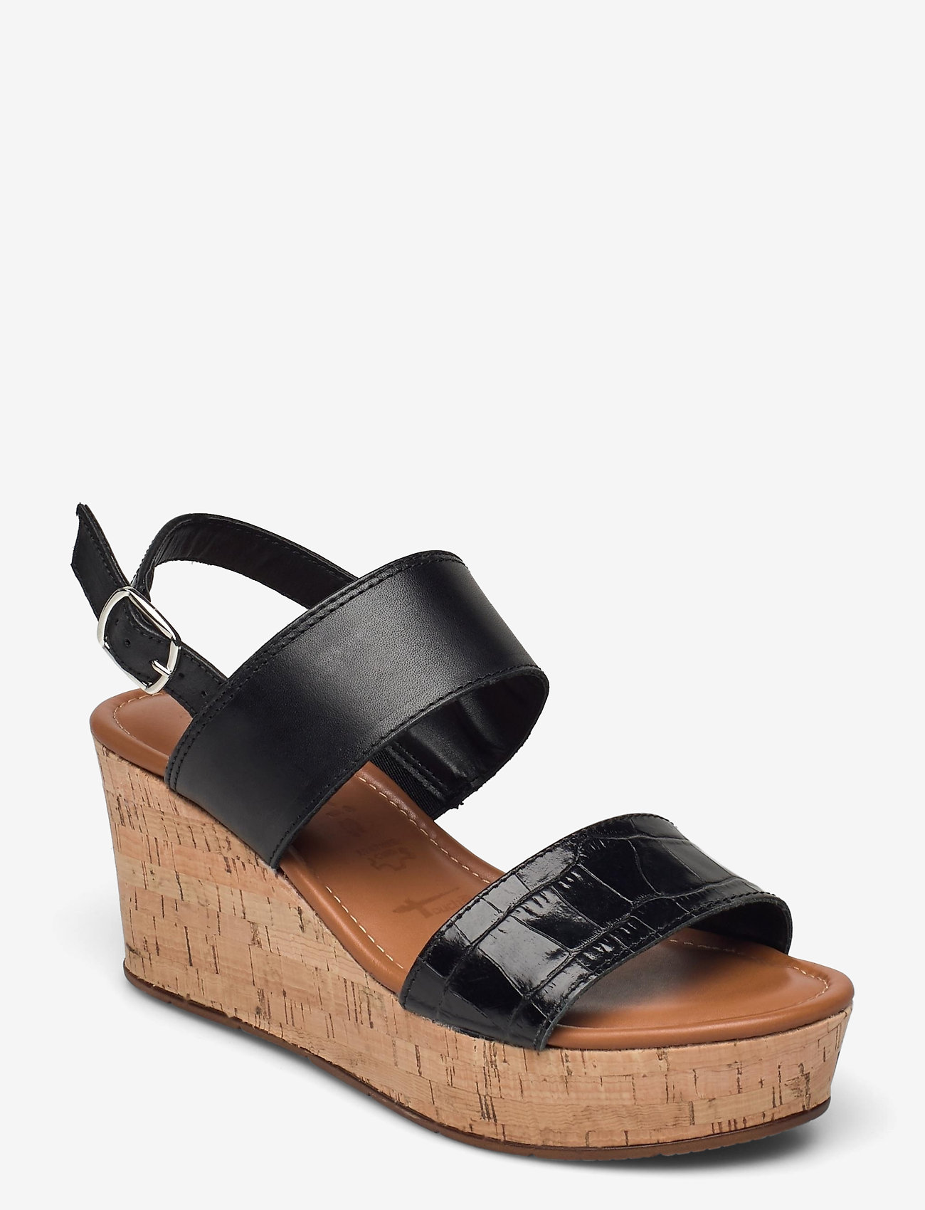 Tamaris - Woms Sandals - black/blk str - 0