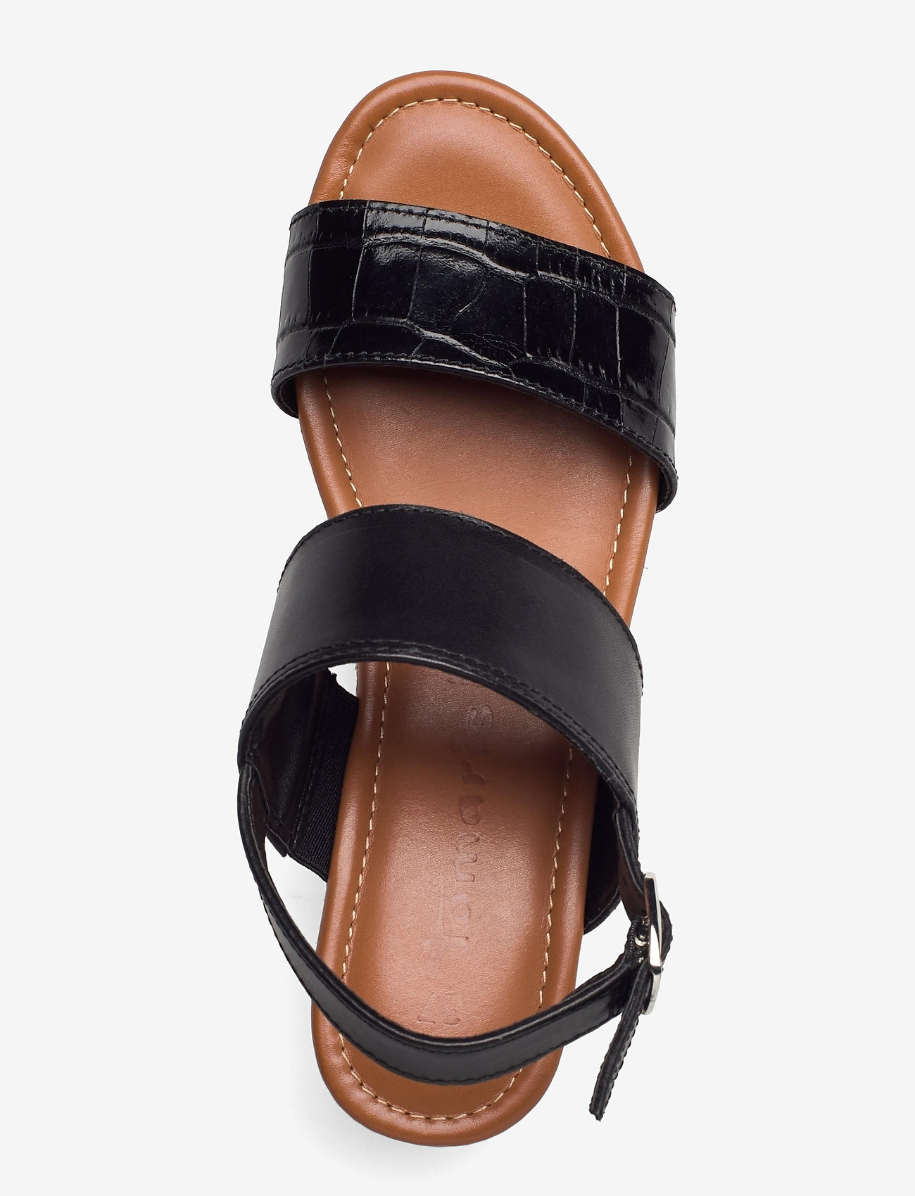 Tamaris - Woms Sandals - black/blk str - 3