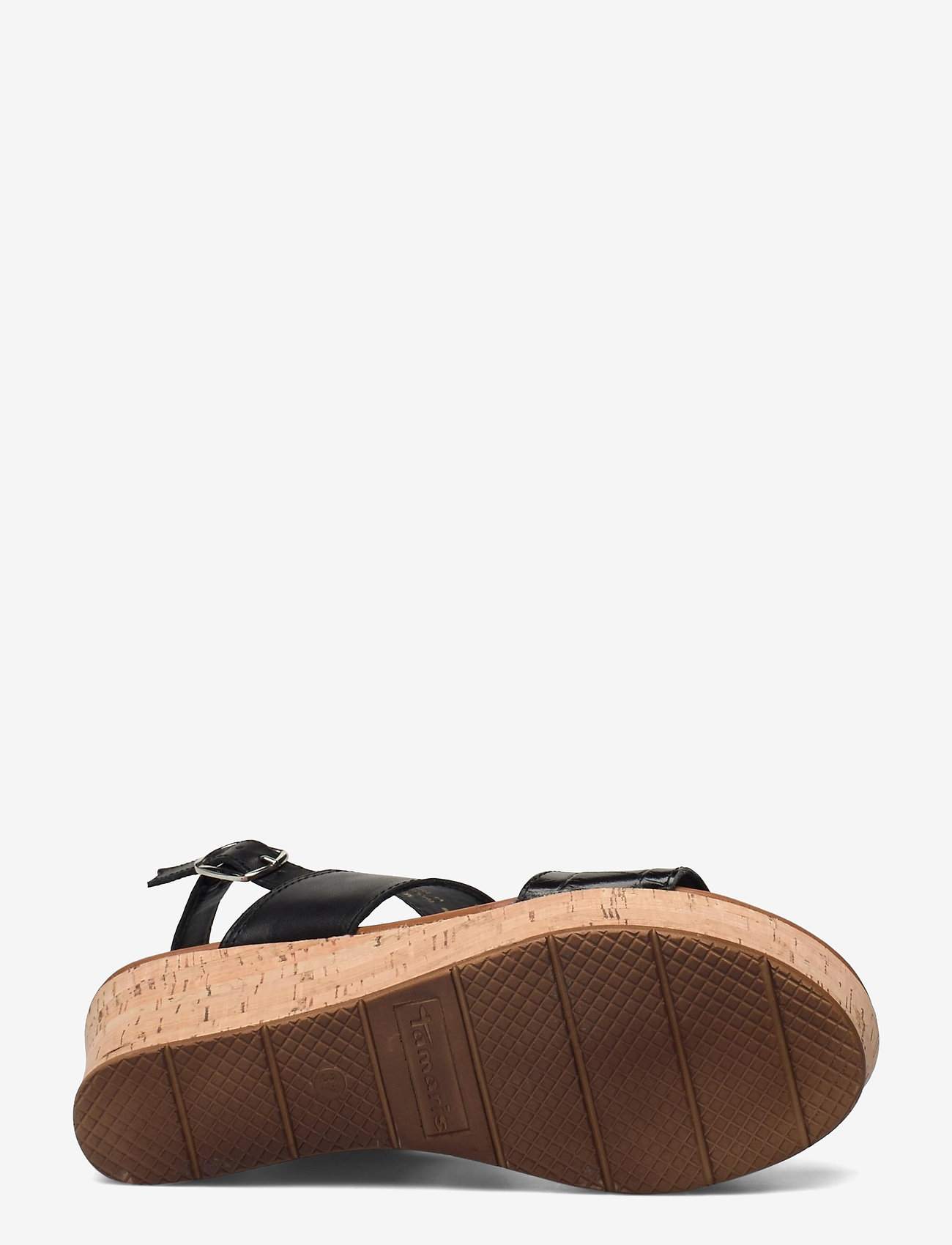 Tamaris - Woms Sandals - black/blk str - 4