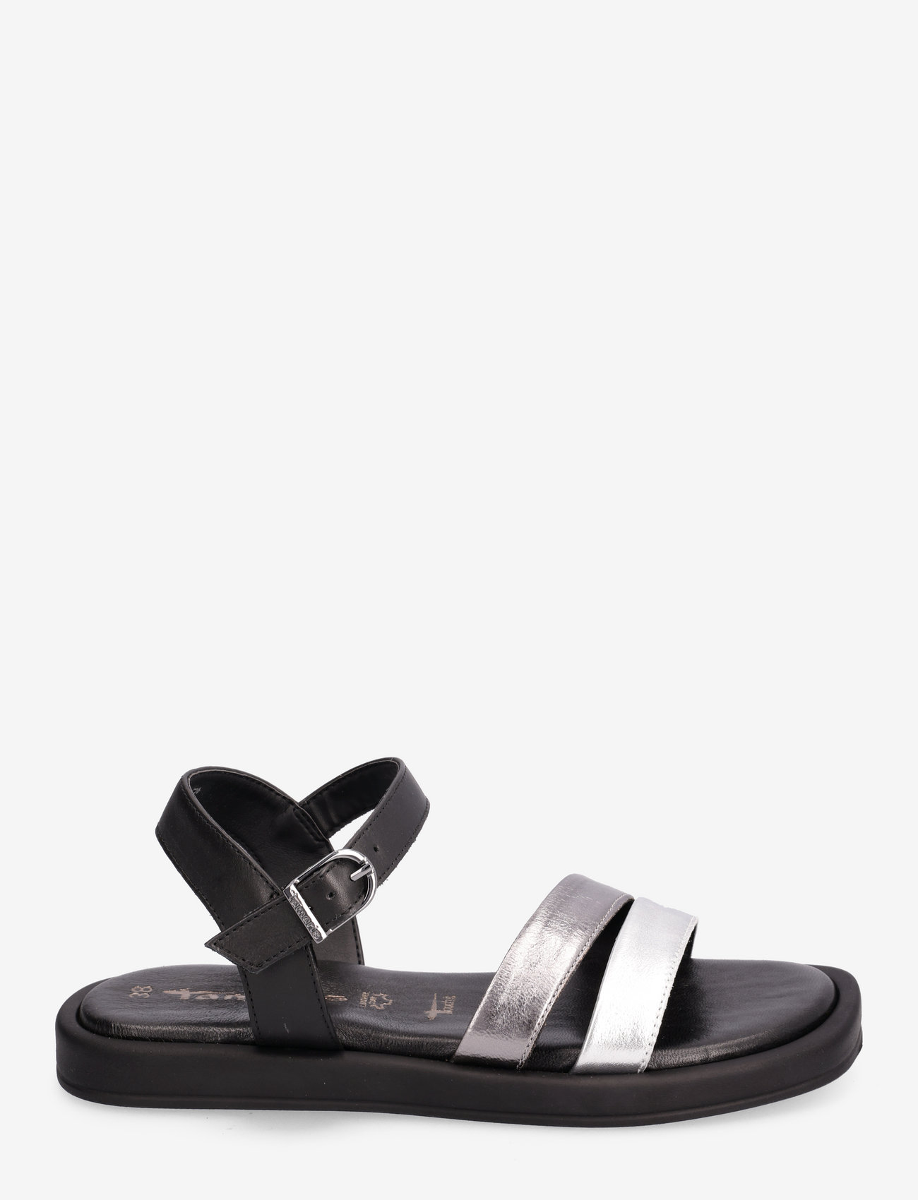 Tamaris - Women Sandals - flade sandaler - black comb - 1
