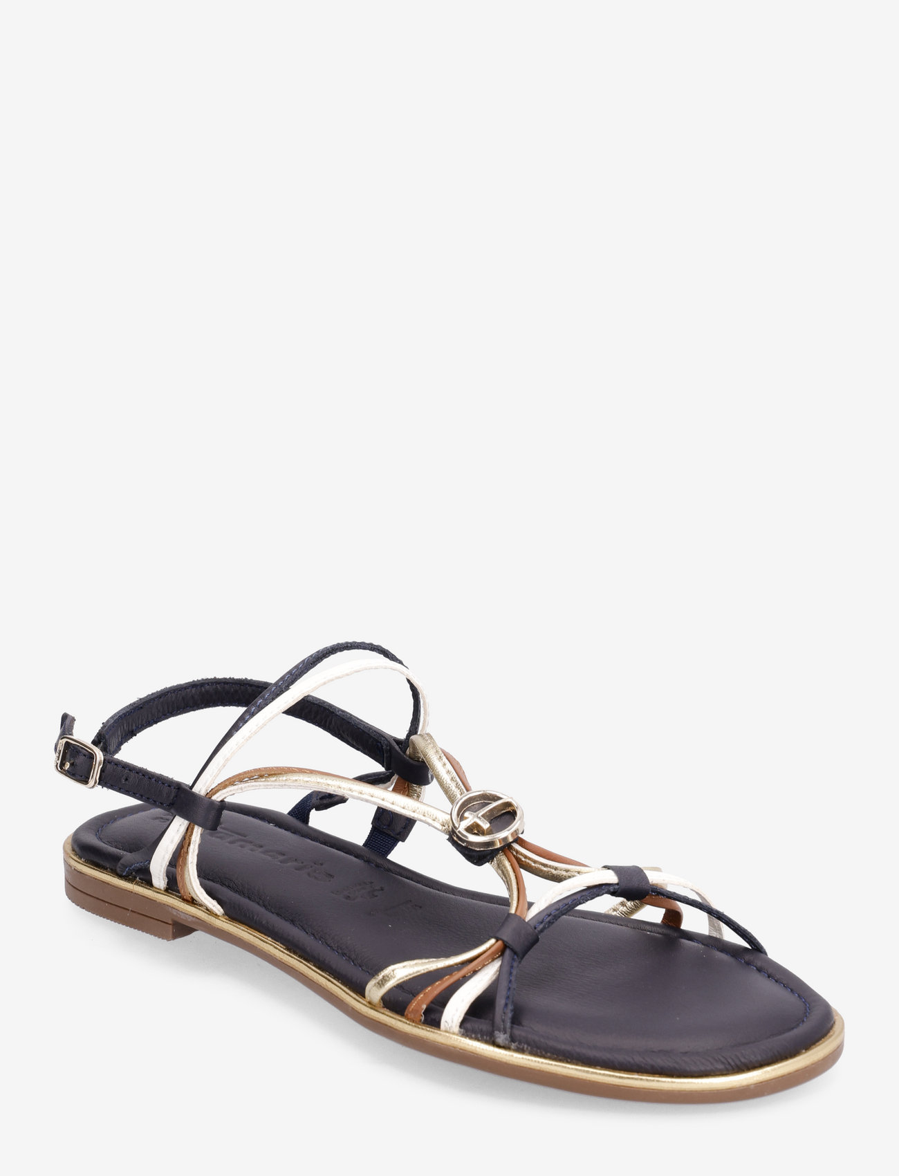 Tamaris - Women Sandals - flache sandalen - navy comb - 0