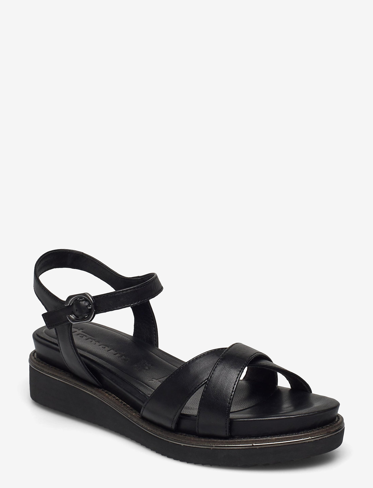 Tamaris - Woms Sandals - black leather - 0
