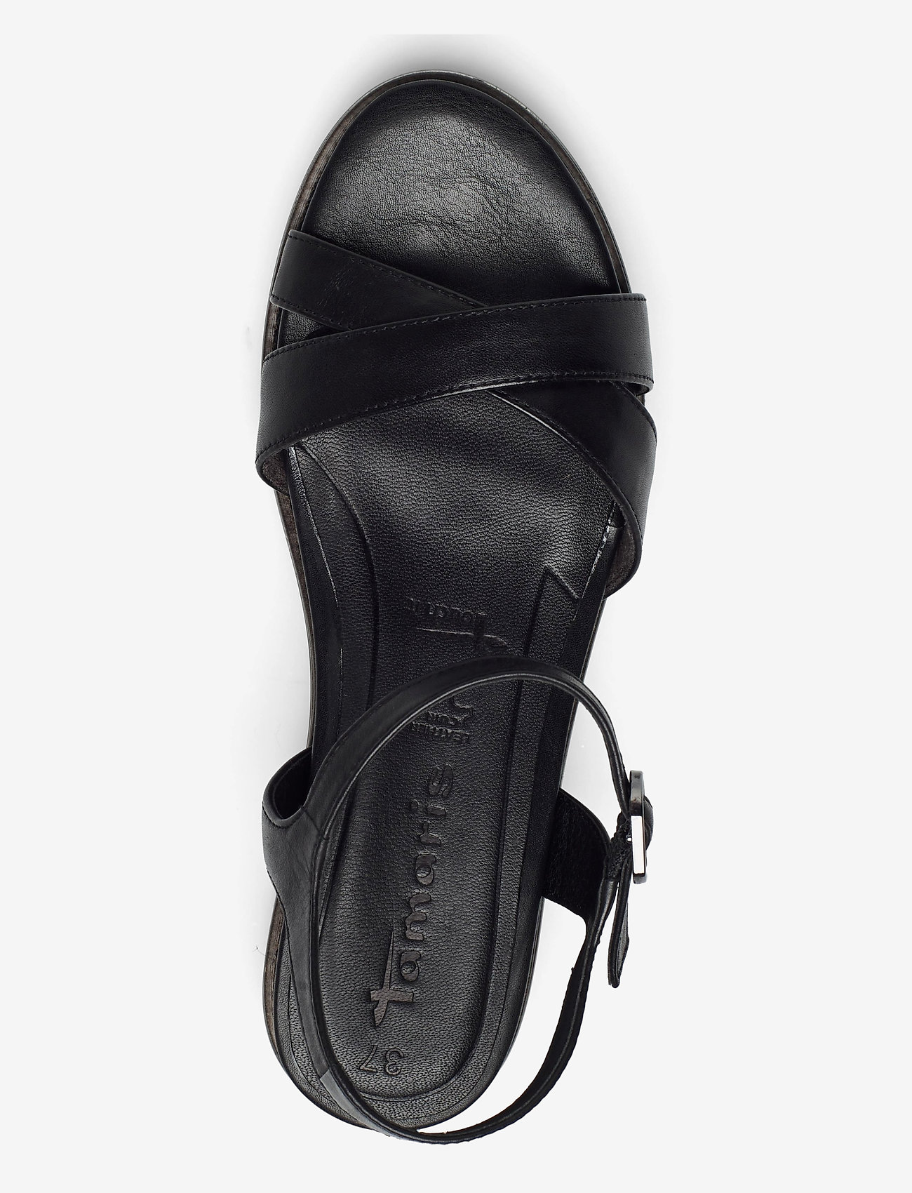 Tamaris - Woms Sandals - black leather - 3
