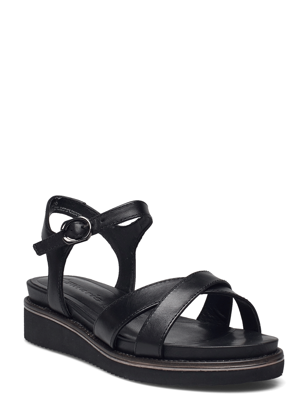 Woms Sandals - BLACK LEATHER