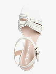 Tamaris - Women Sandals - høyhælte sandaler - white - 3