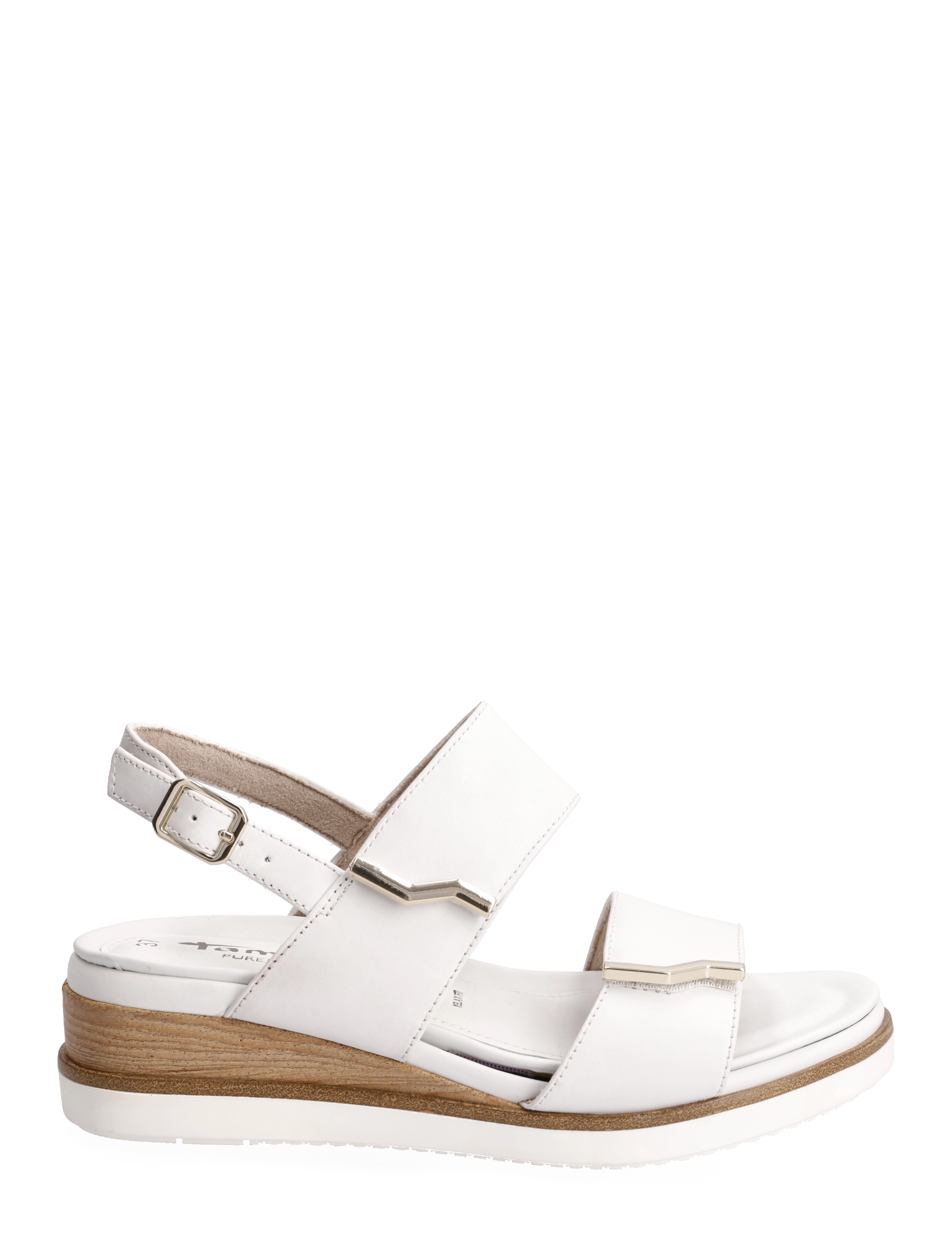 Tamaris - Woms Sandals - white leather - 1