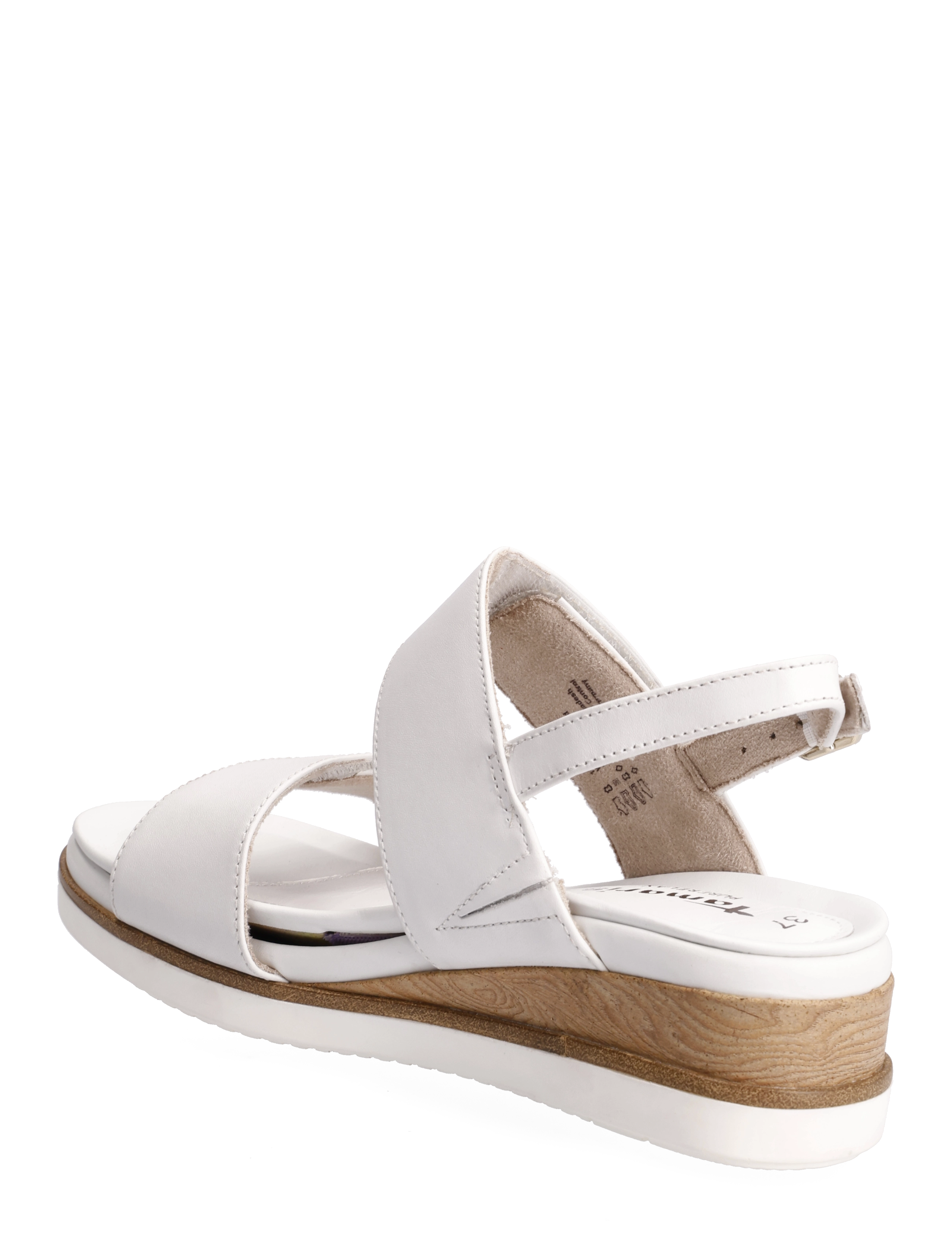 Tamaris - Woms Sandals - white leather - 2